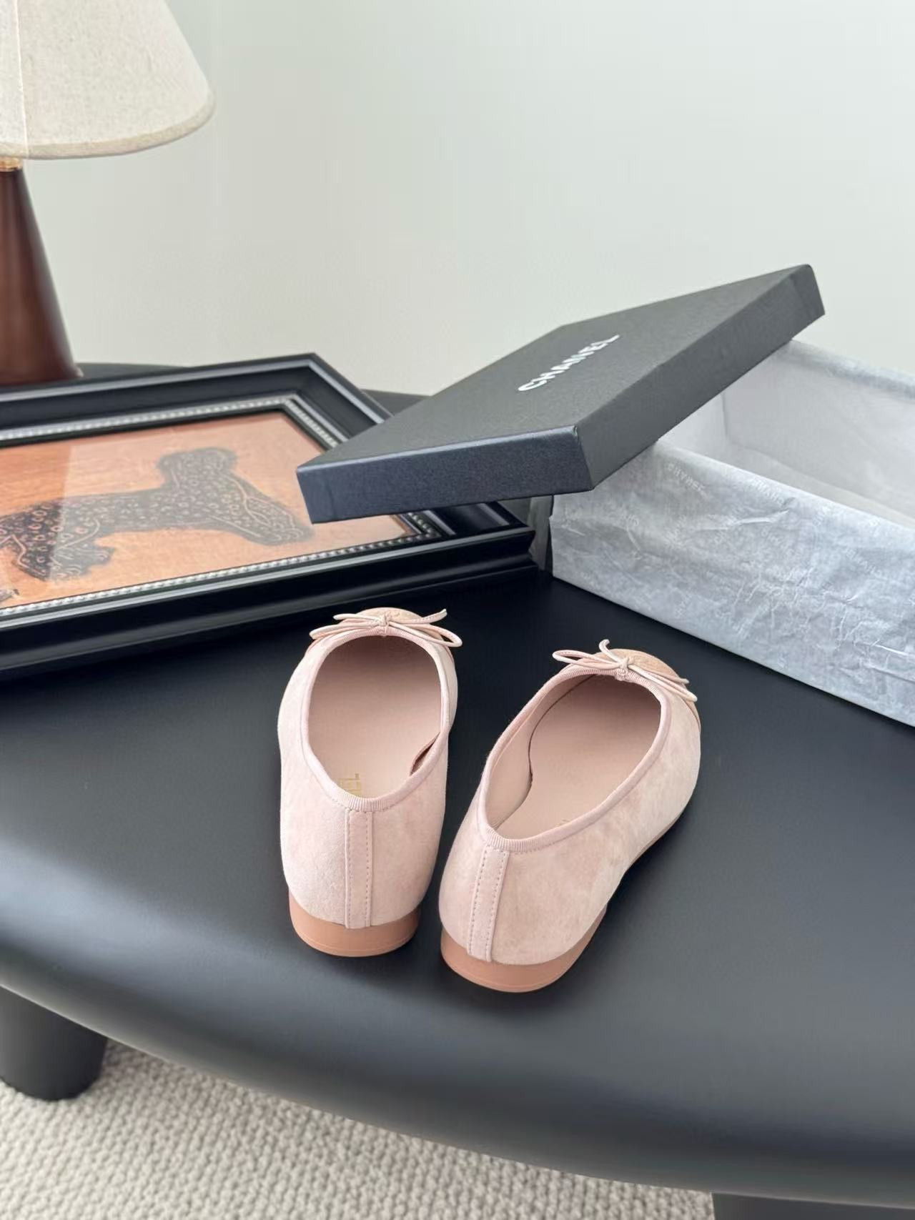UA Ch*el Ballet flats