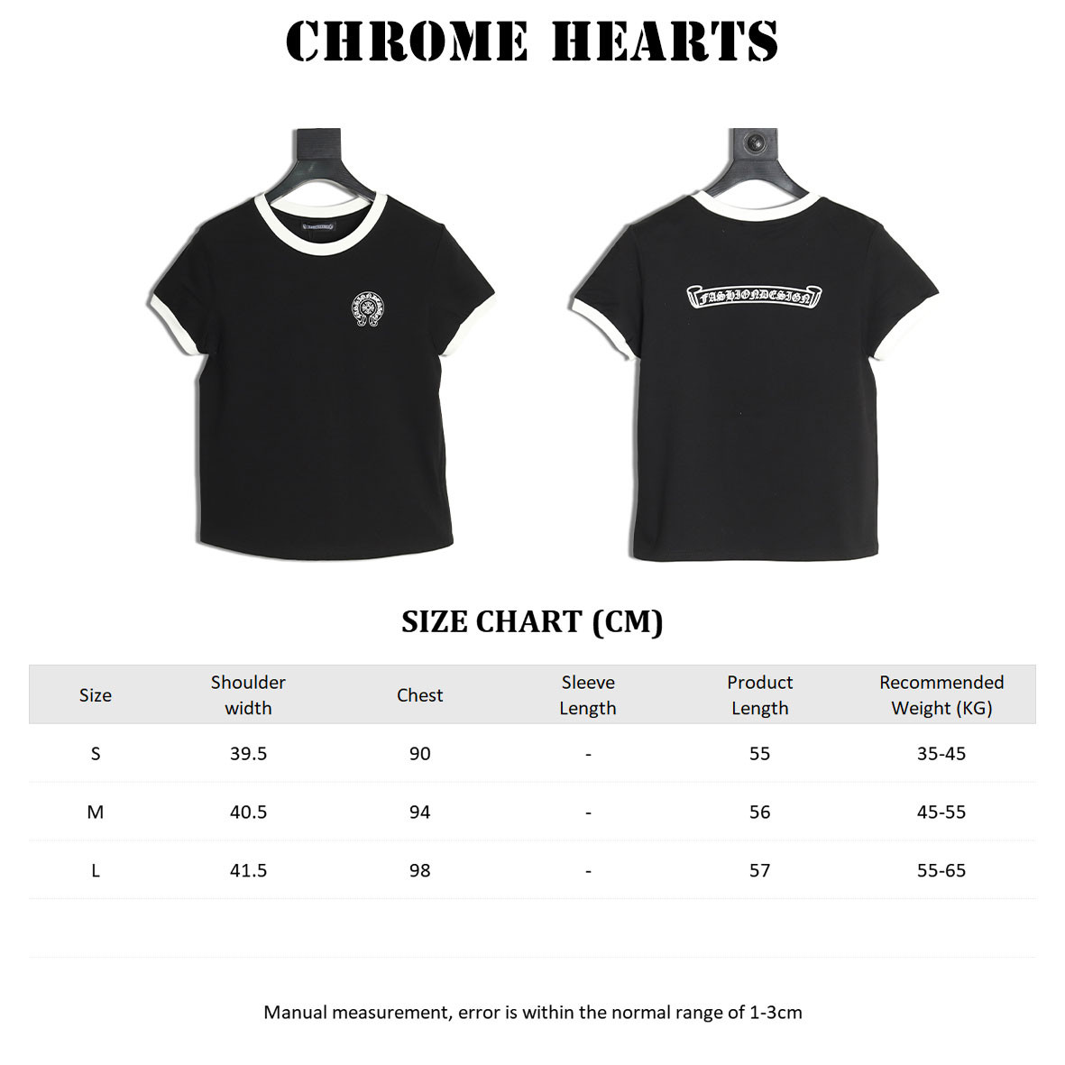 Ch**me He**ts 25SS Short-sleeved T-shirt