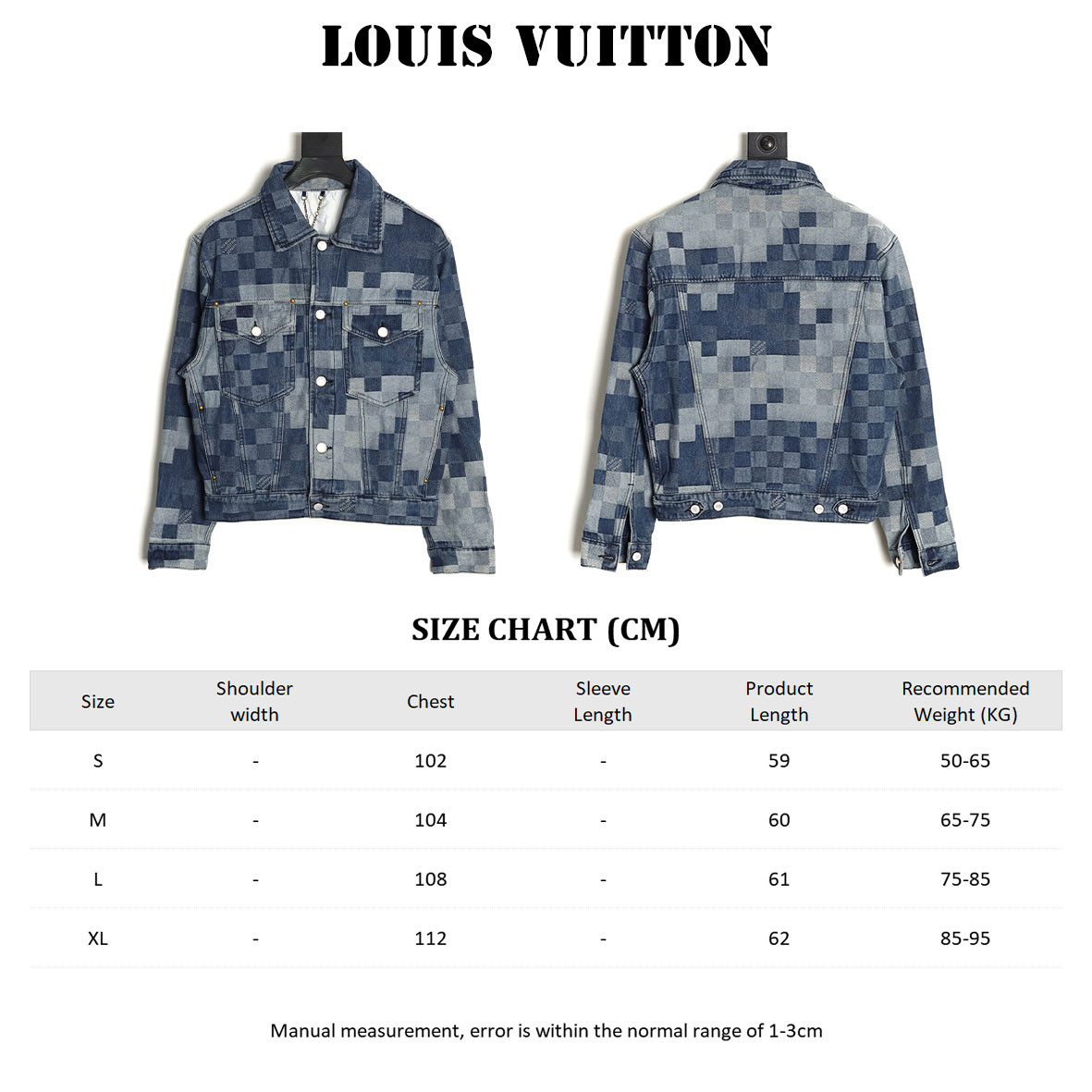 L0*is V*t0n LV 25FW Denim Jacket Suit