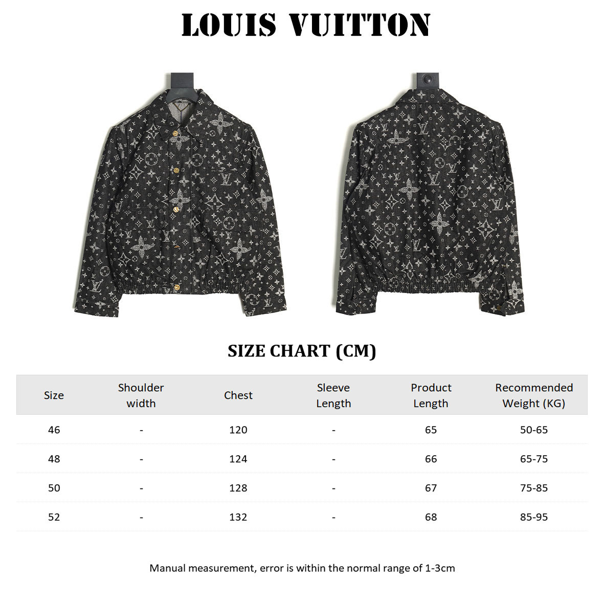 L0*is V*t0n LV Denim Coats