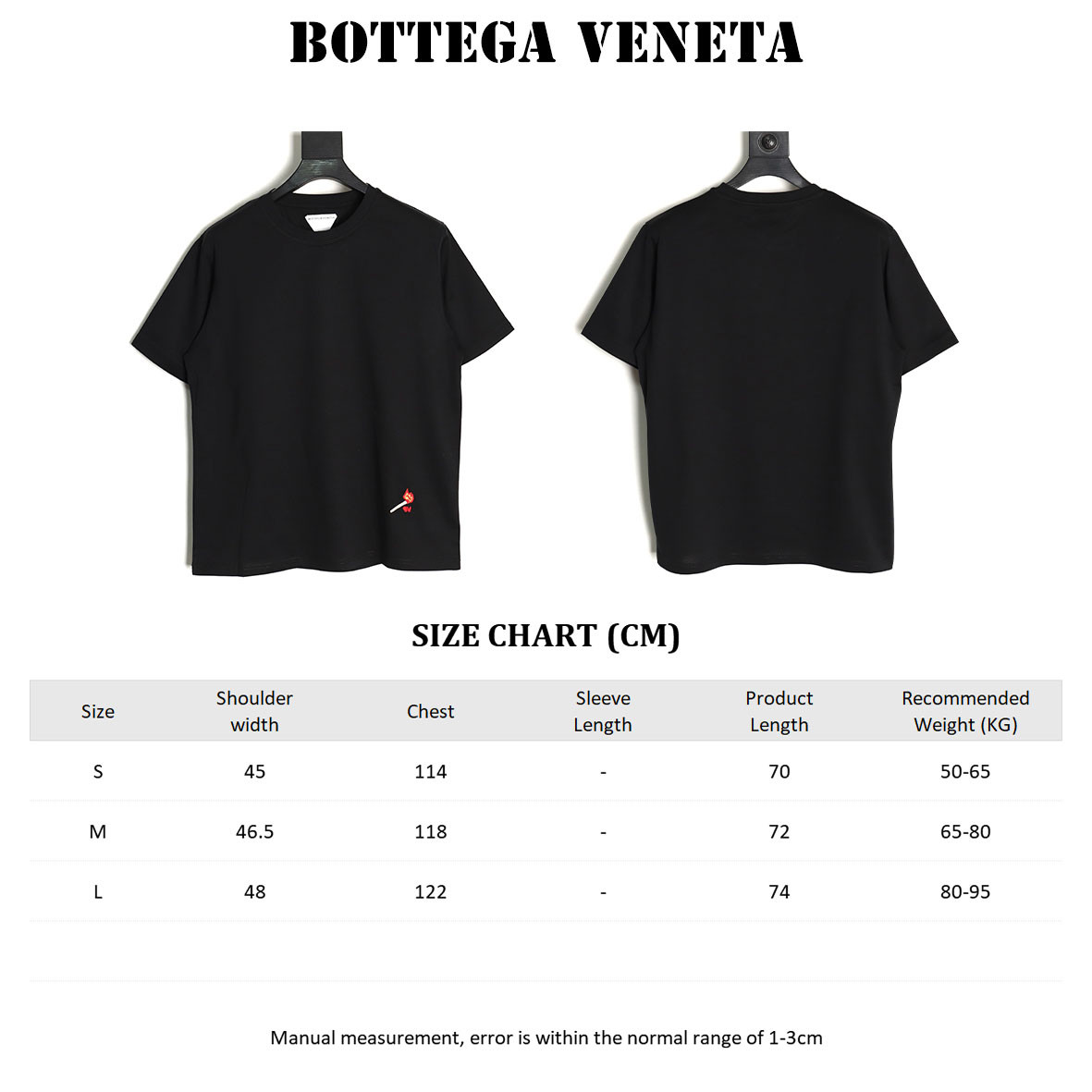 Bo*te*ga Ve*ne*ta BV 25SS Short-sleeved T-shirt