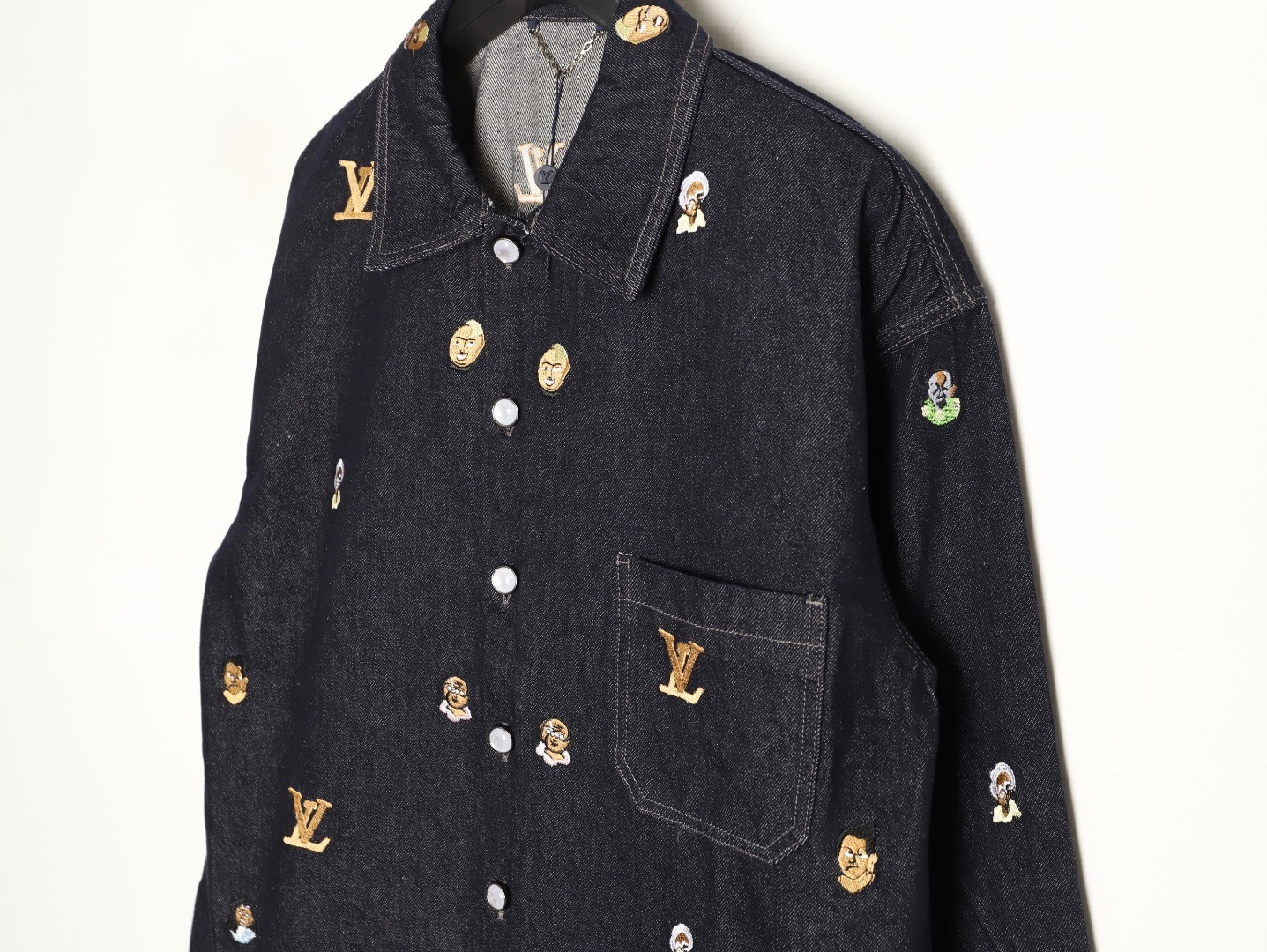 L0*is V*t0n LV Denim Coats Suit