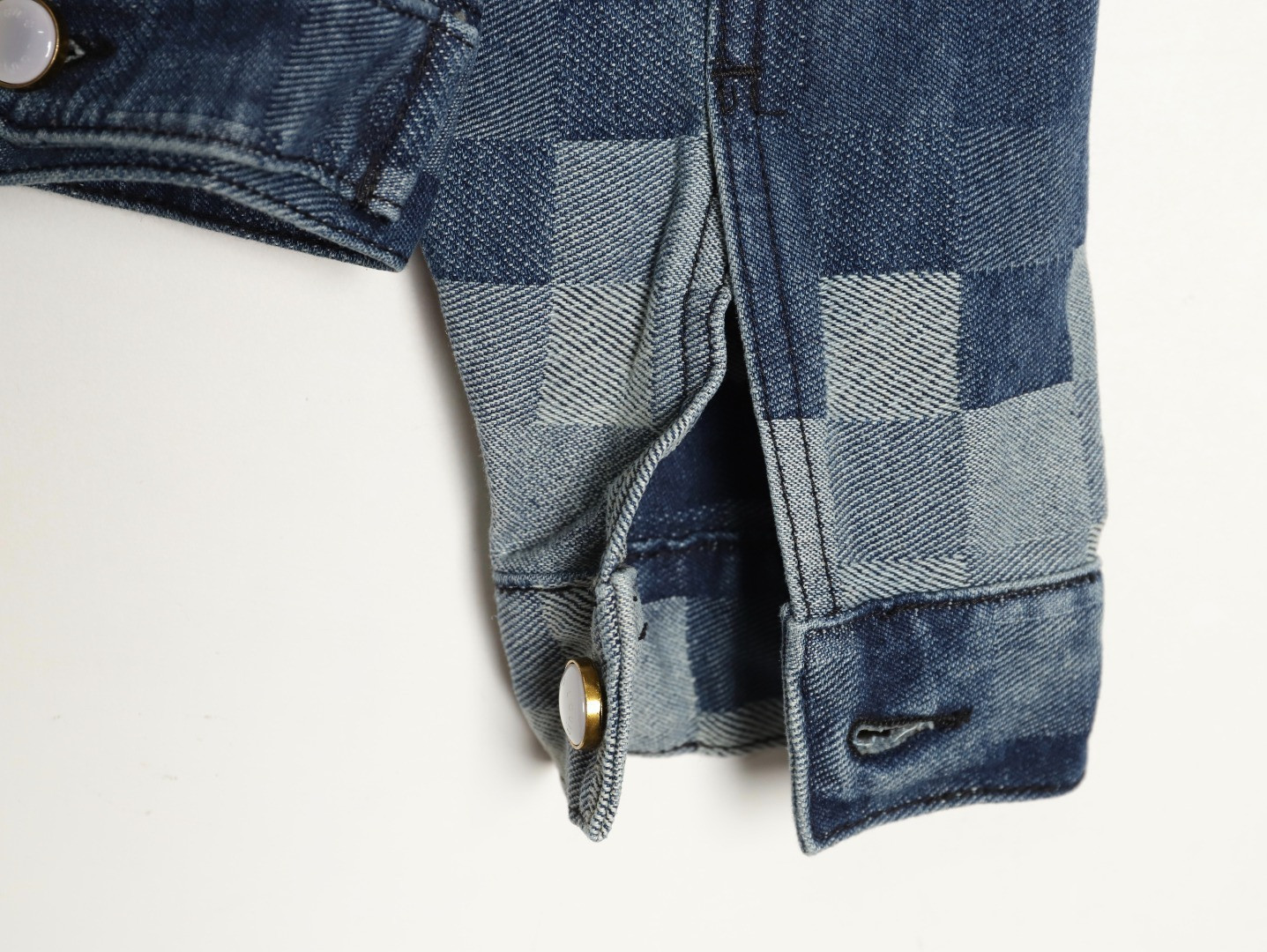 L0*is V*t0n LV 25FW Denim Jacket Suit