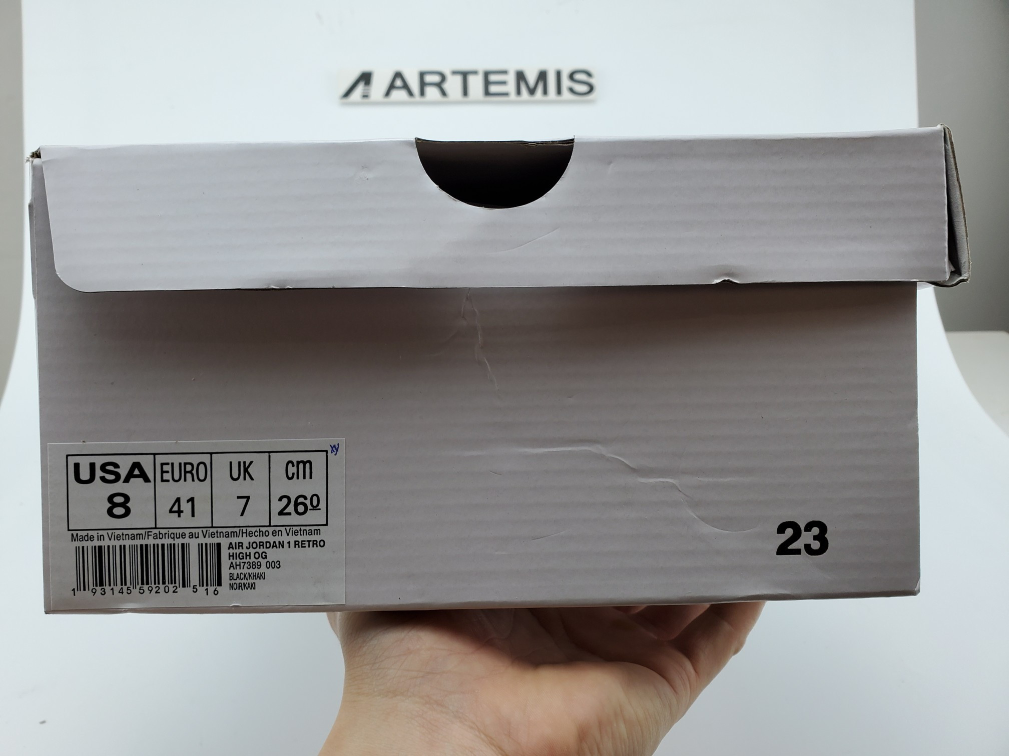 Air Jordan 1 Retro High Black Mushroom