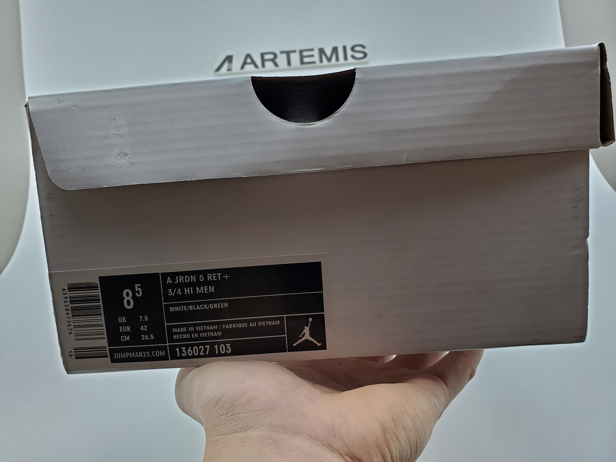 Air Jordan 5 Retro Island Green