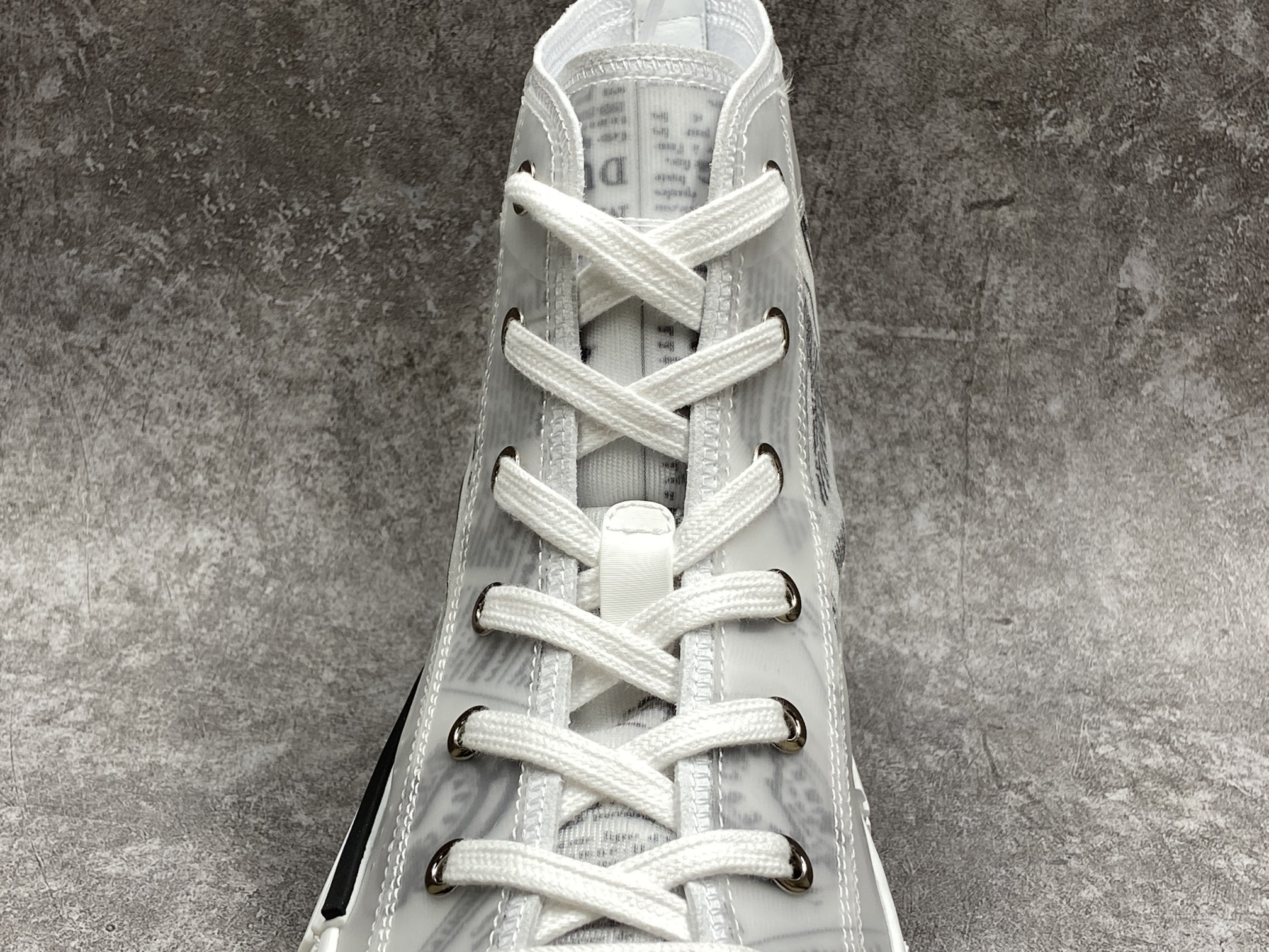 D*0r B23 High Top Daniel Asham Newspaper