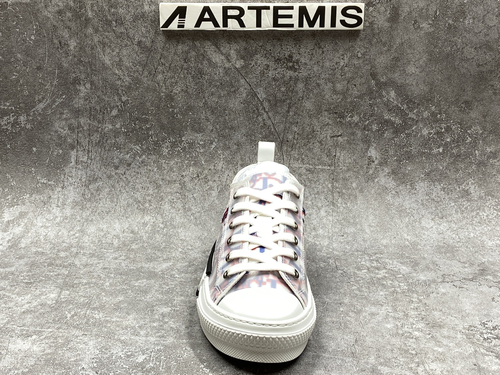 D*0r B23 Low Top Red Blue Oblique