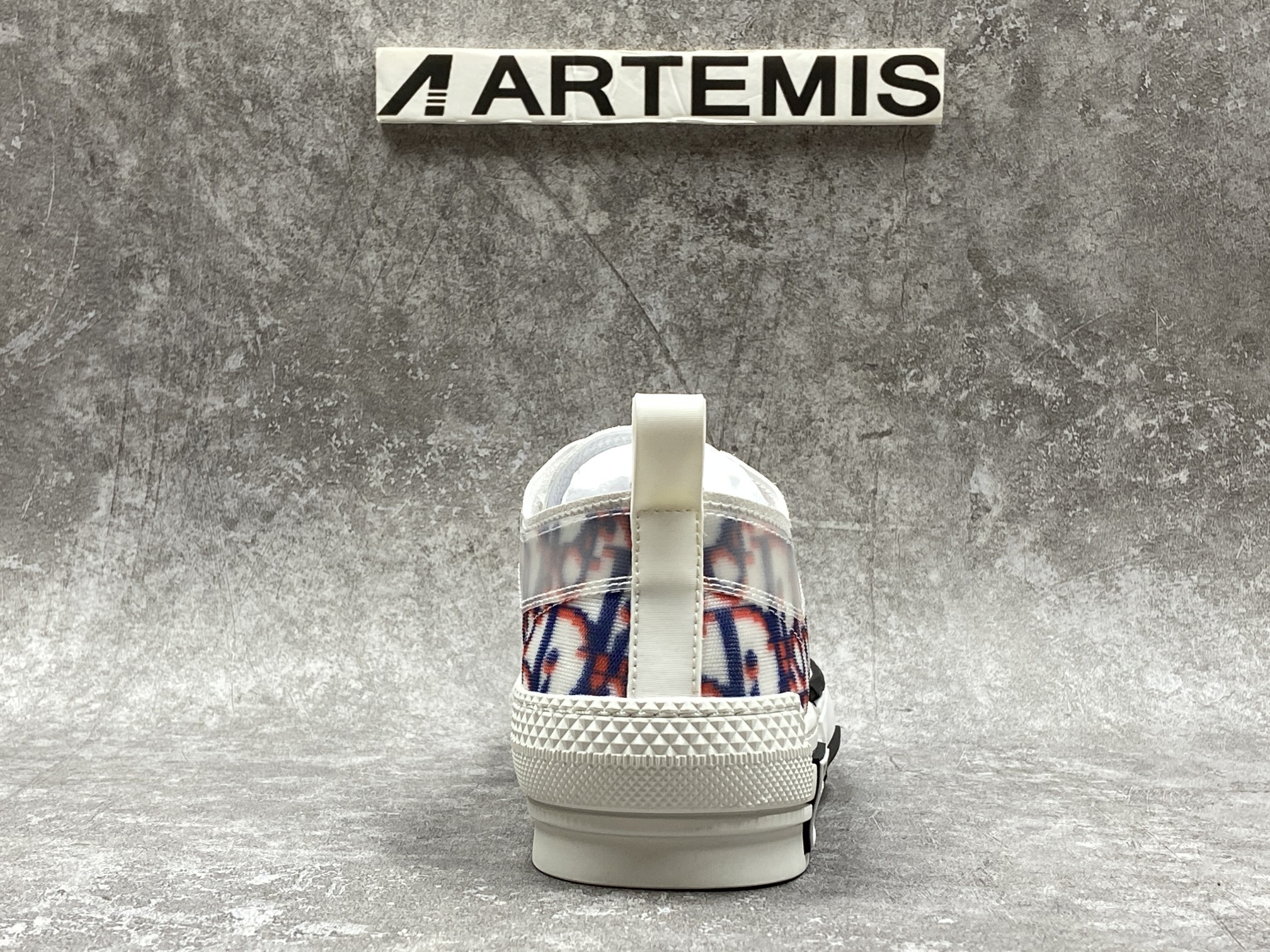 D*0r B23 Low Top Red Blue Oblique