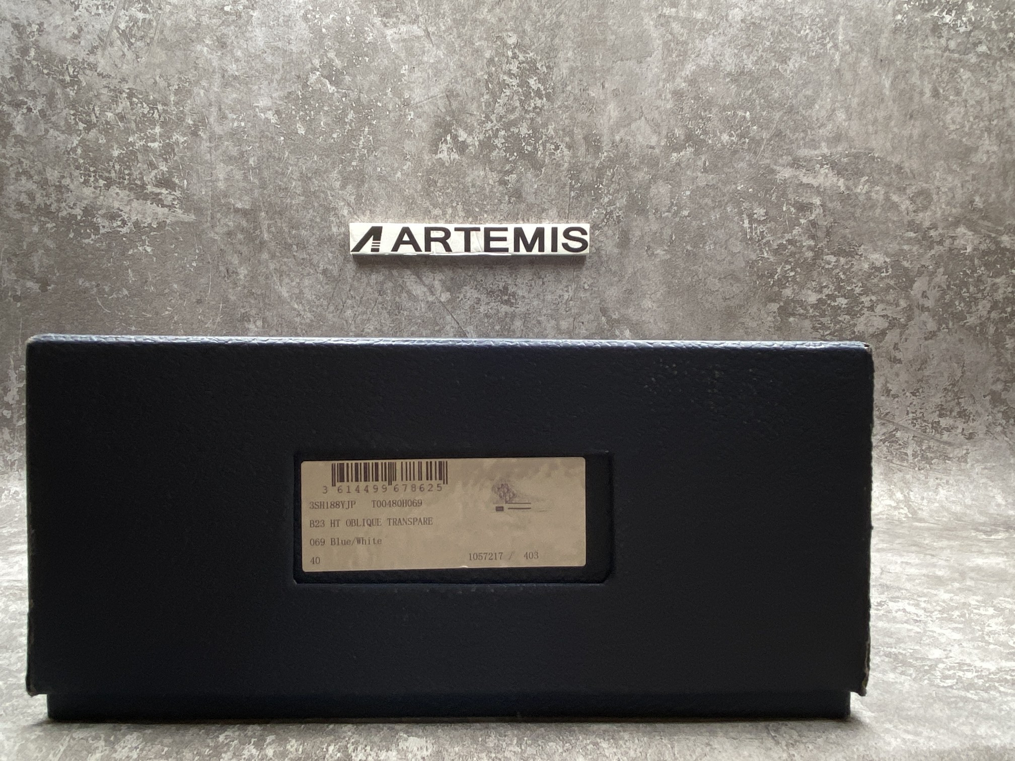 D*0r B23 High Top Red Blue Oblique