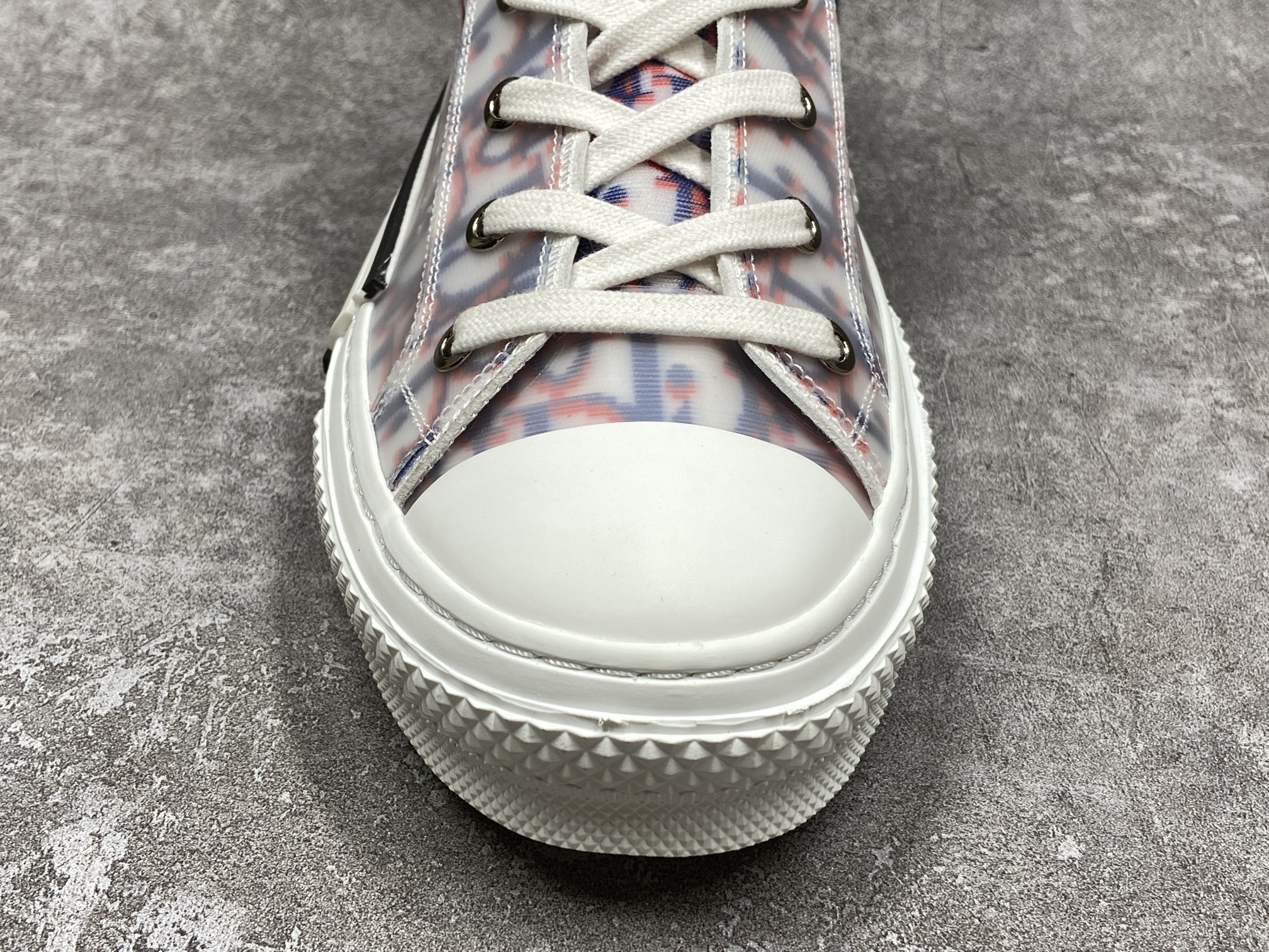 D*0r B23 High Top Red Blue Oblique