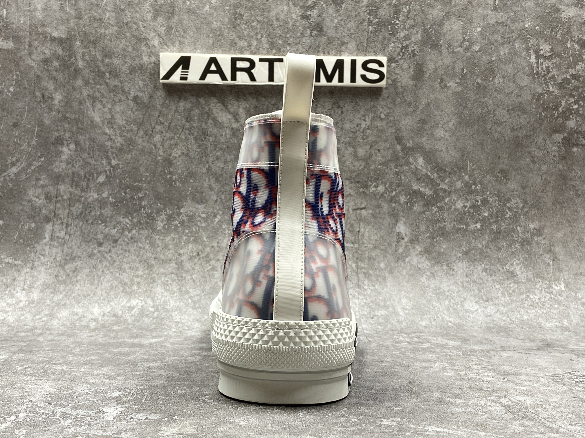 D*0r B23 High Top Red Blue Oblique