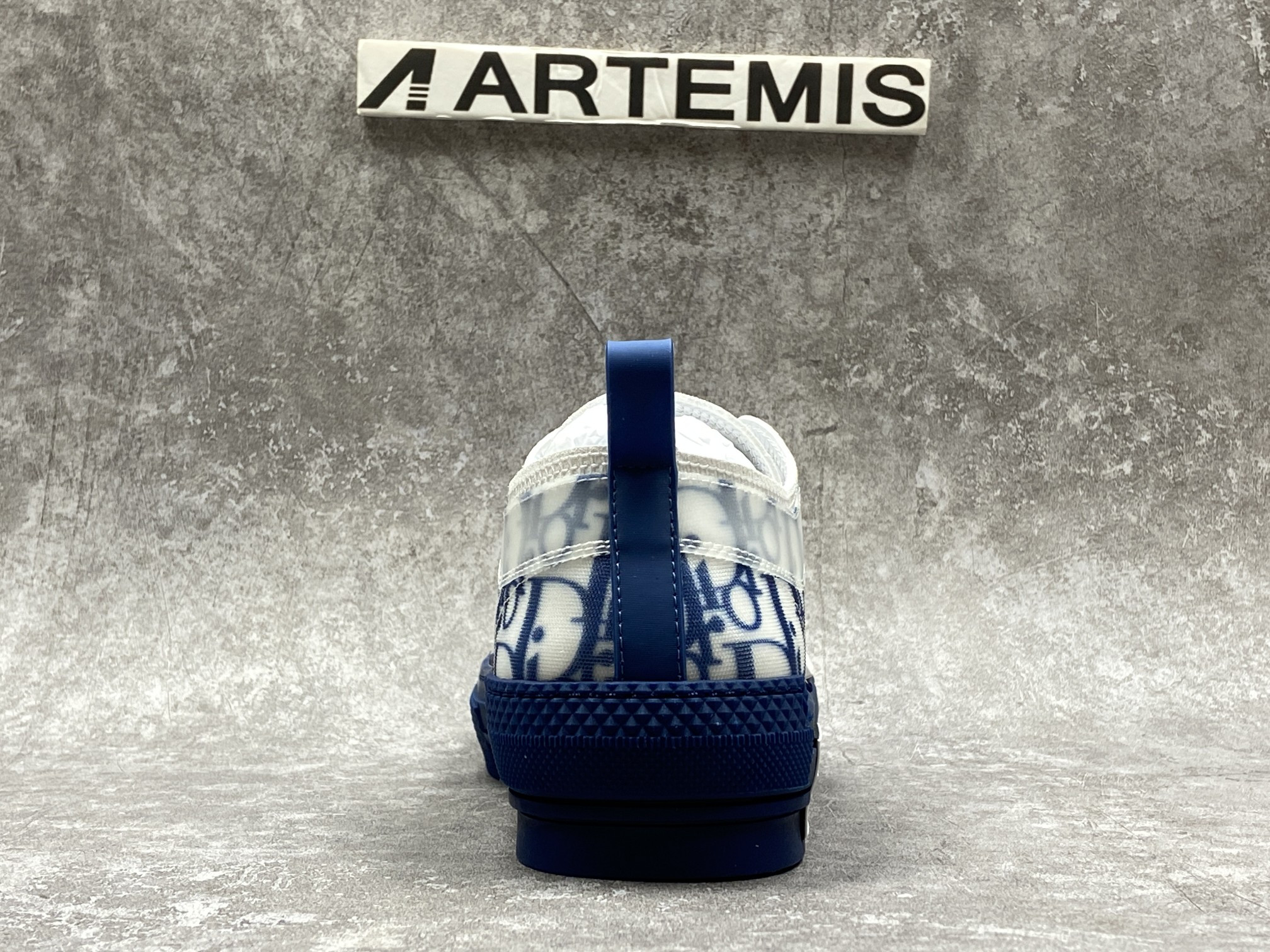 D*0r B23 Low Top Blue Oblique