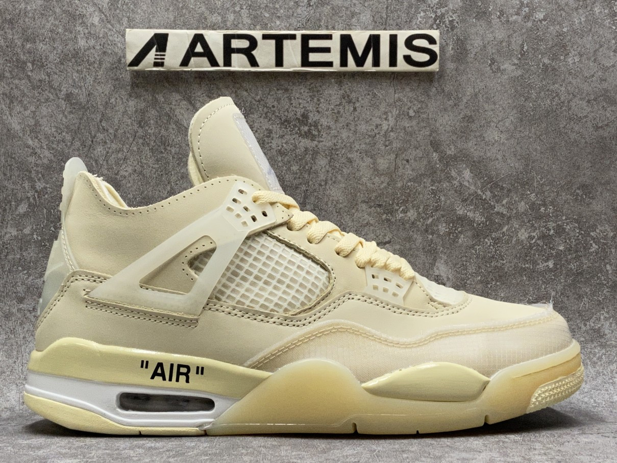 Air Jordan 4 Retro Off-White Sail