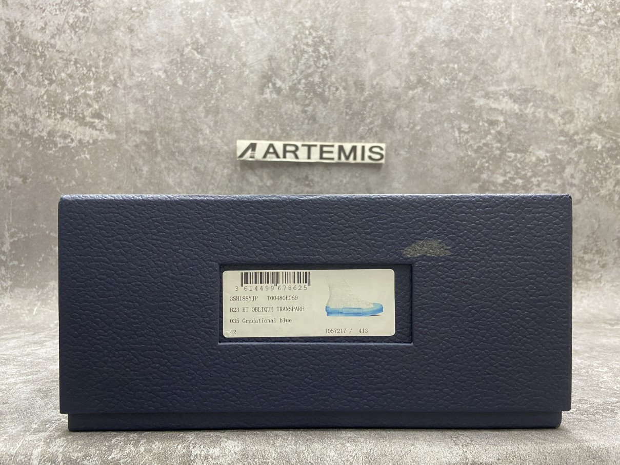 D*0r B23 High Top Gradient Blue