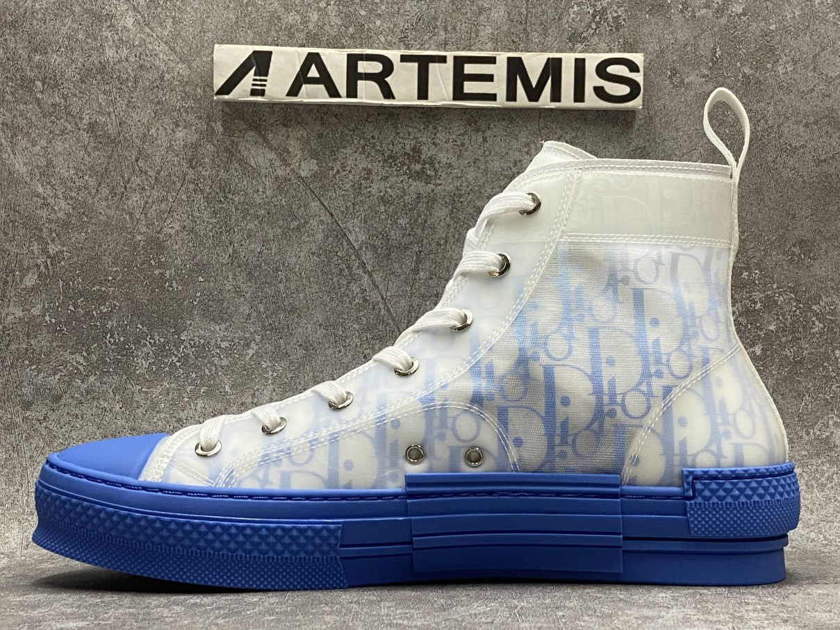 D*0r B23 High Top Gradient Blue