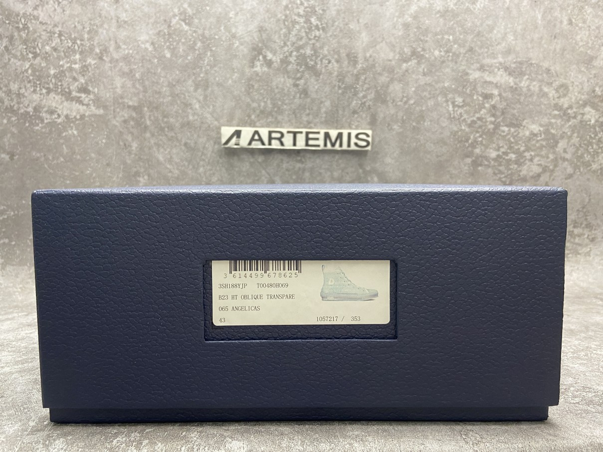 D*0r B23 High Top Daniel Arsham Light Blue