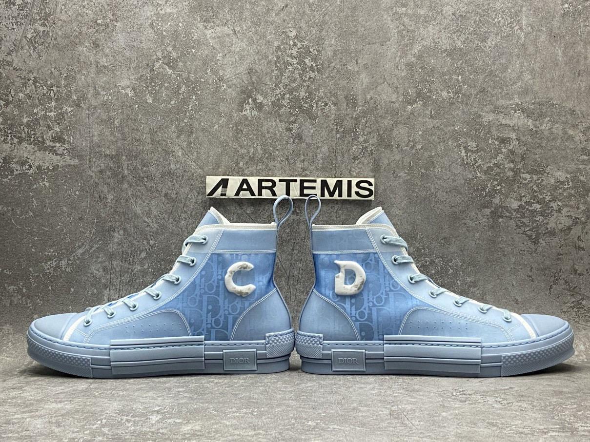 D*0r B23 High Top Daniel Arsham Light Blue