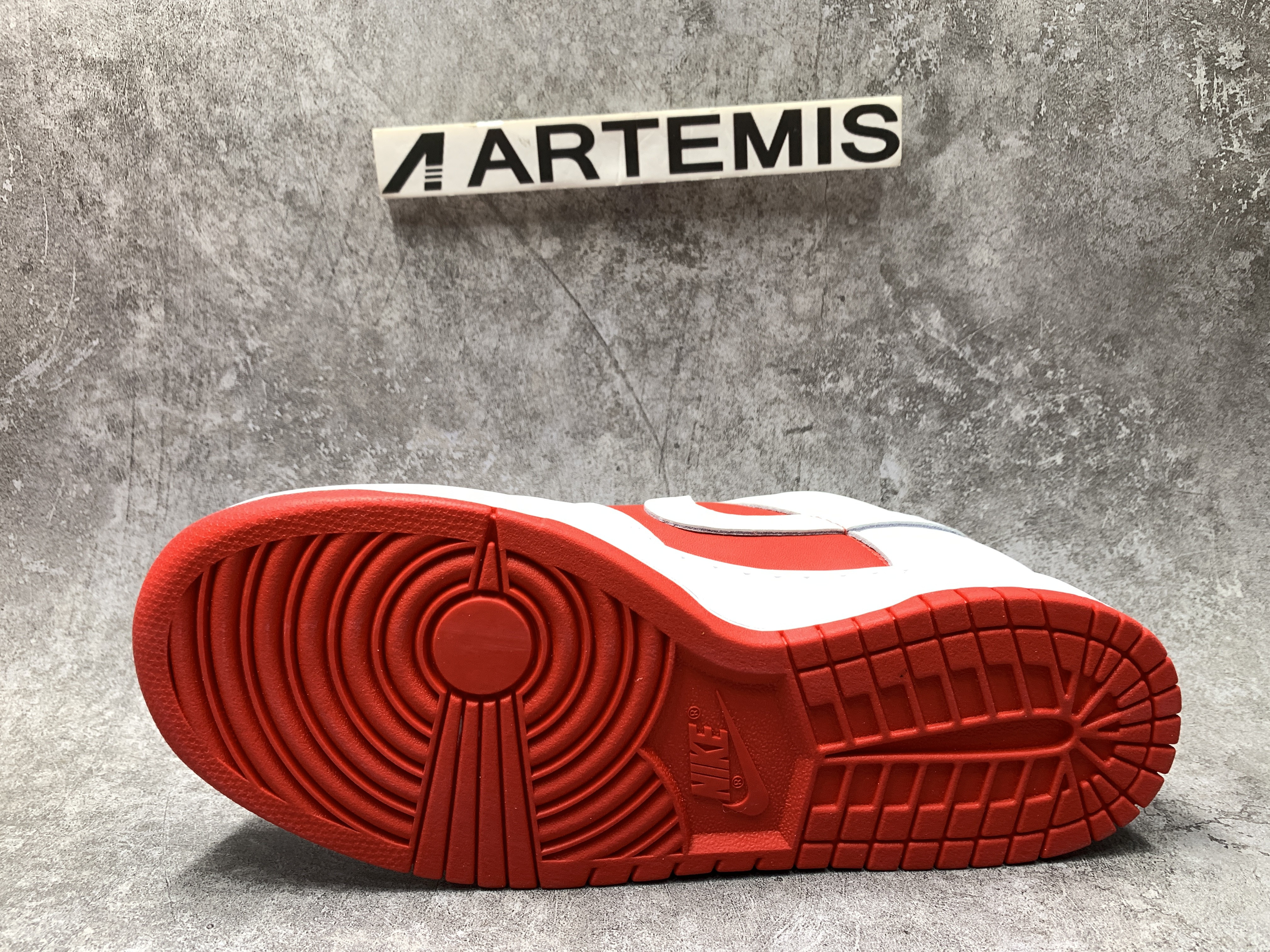 Nike Dunk Low White University Red