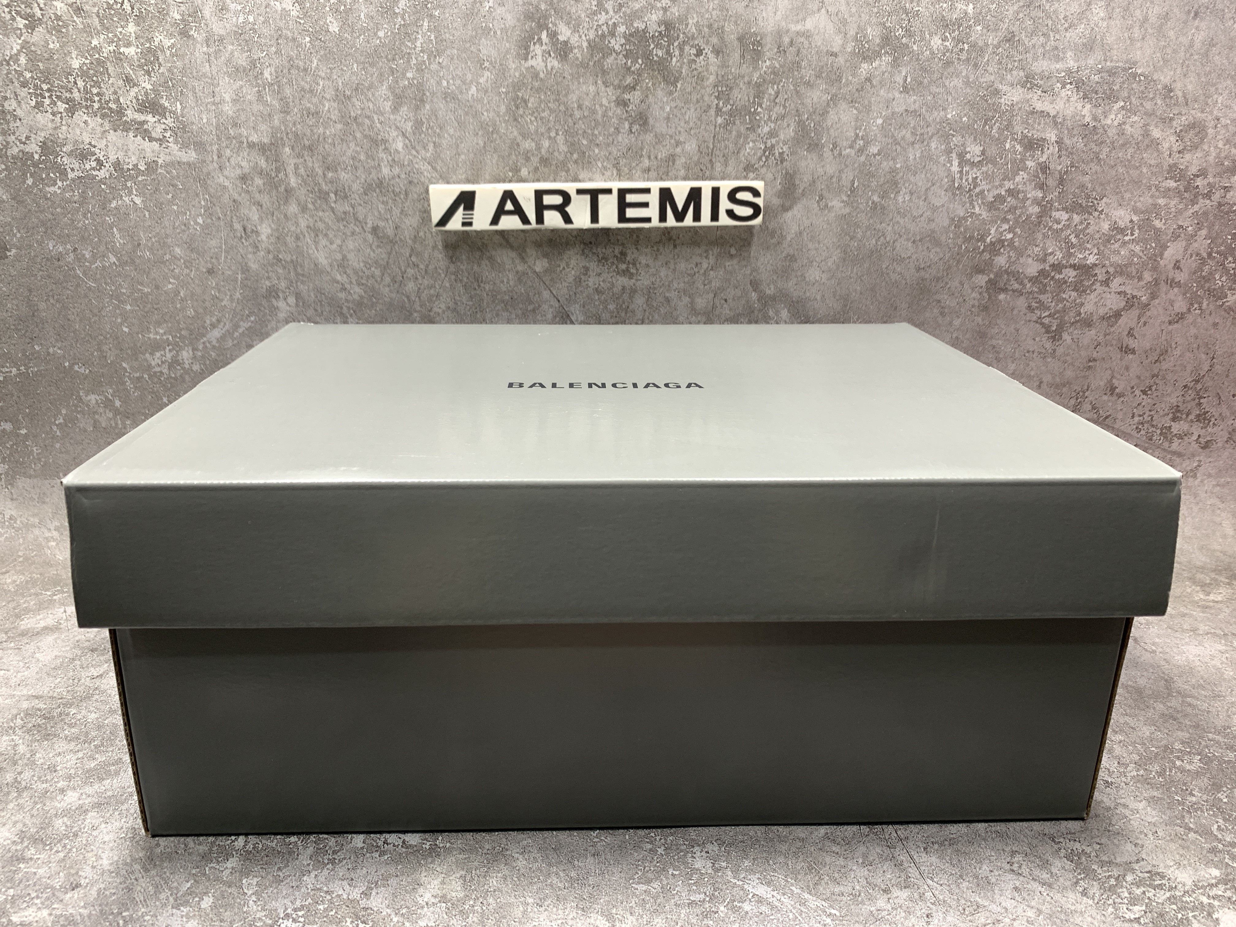 Balenciga Black Faded Triple S Sneakers