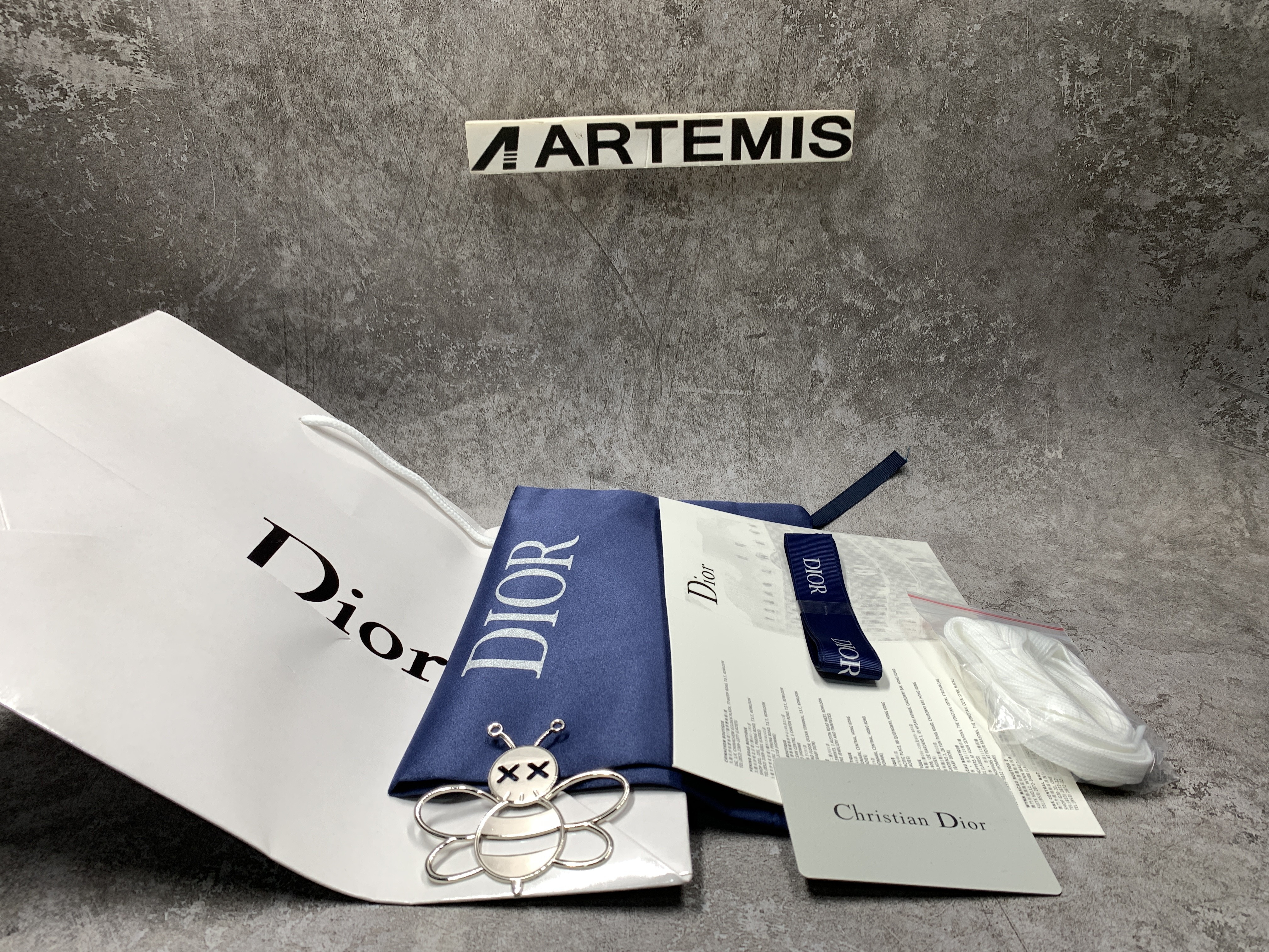 D*0r B23 Low Top Canvas Oblique Black