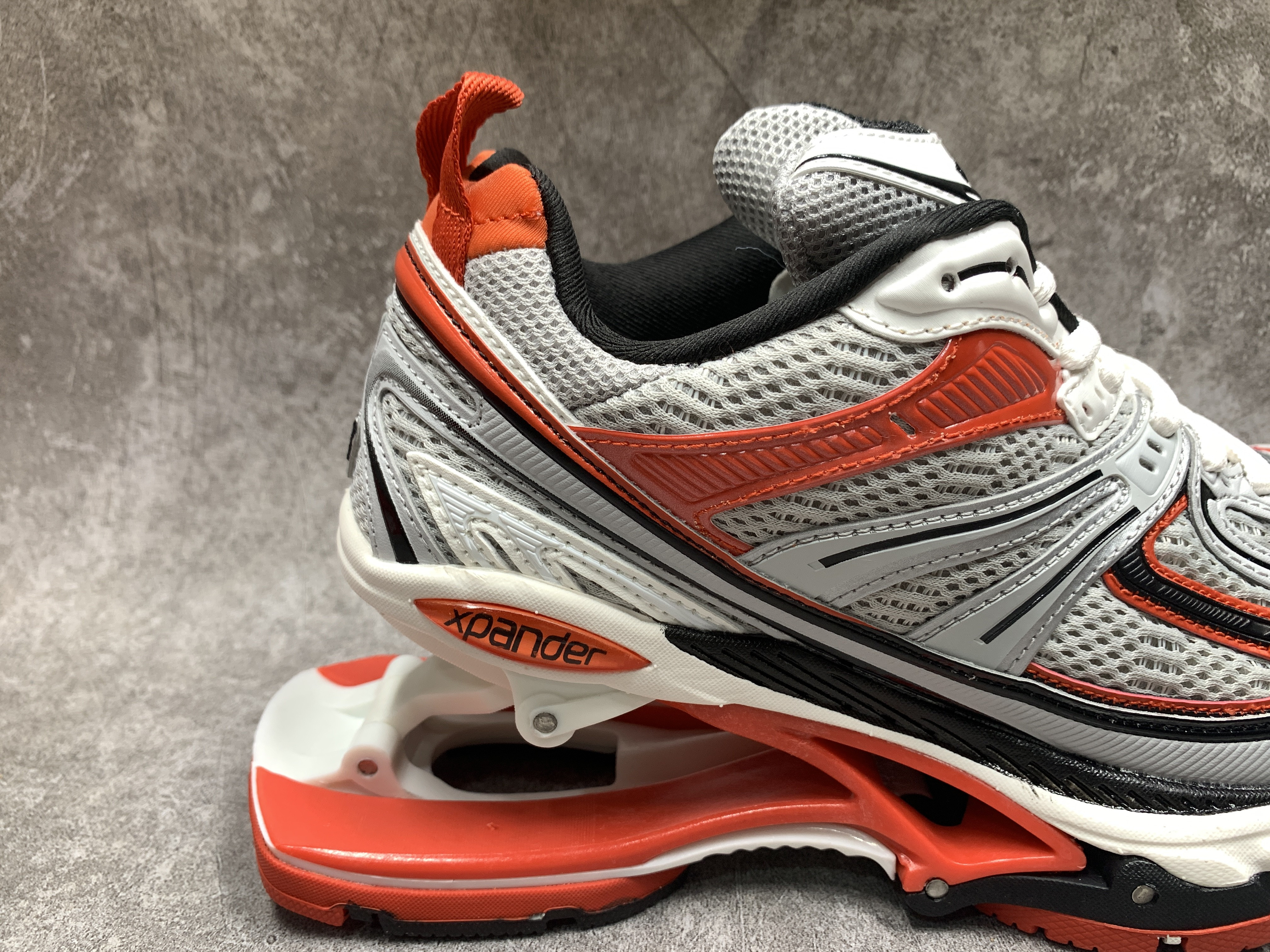 Balenciga X-Pander Sneaker Red Silver