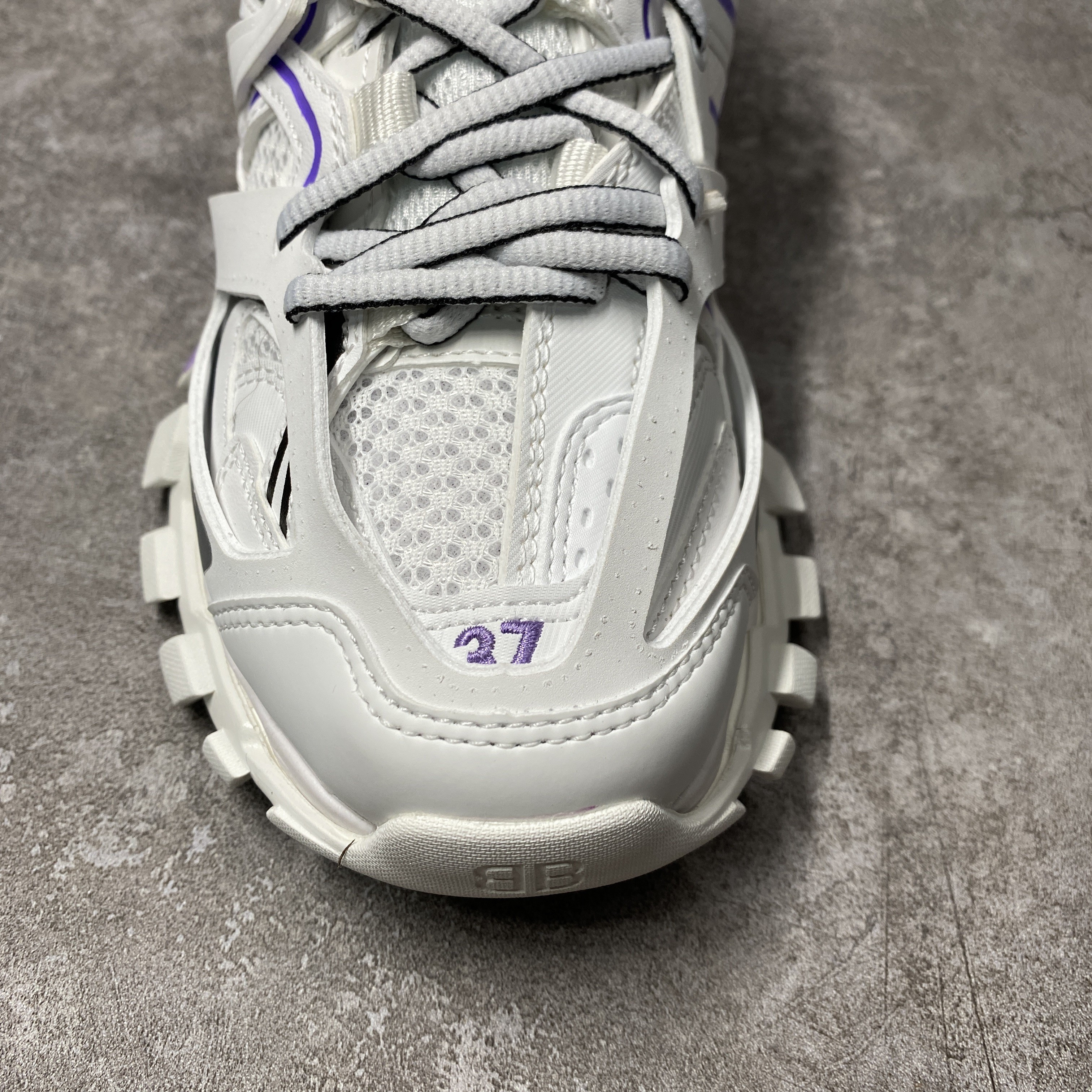 Balenciga Track Trainer Purple White