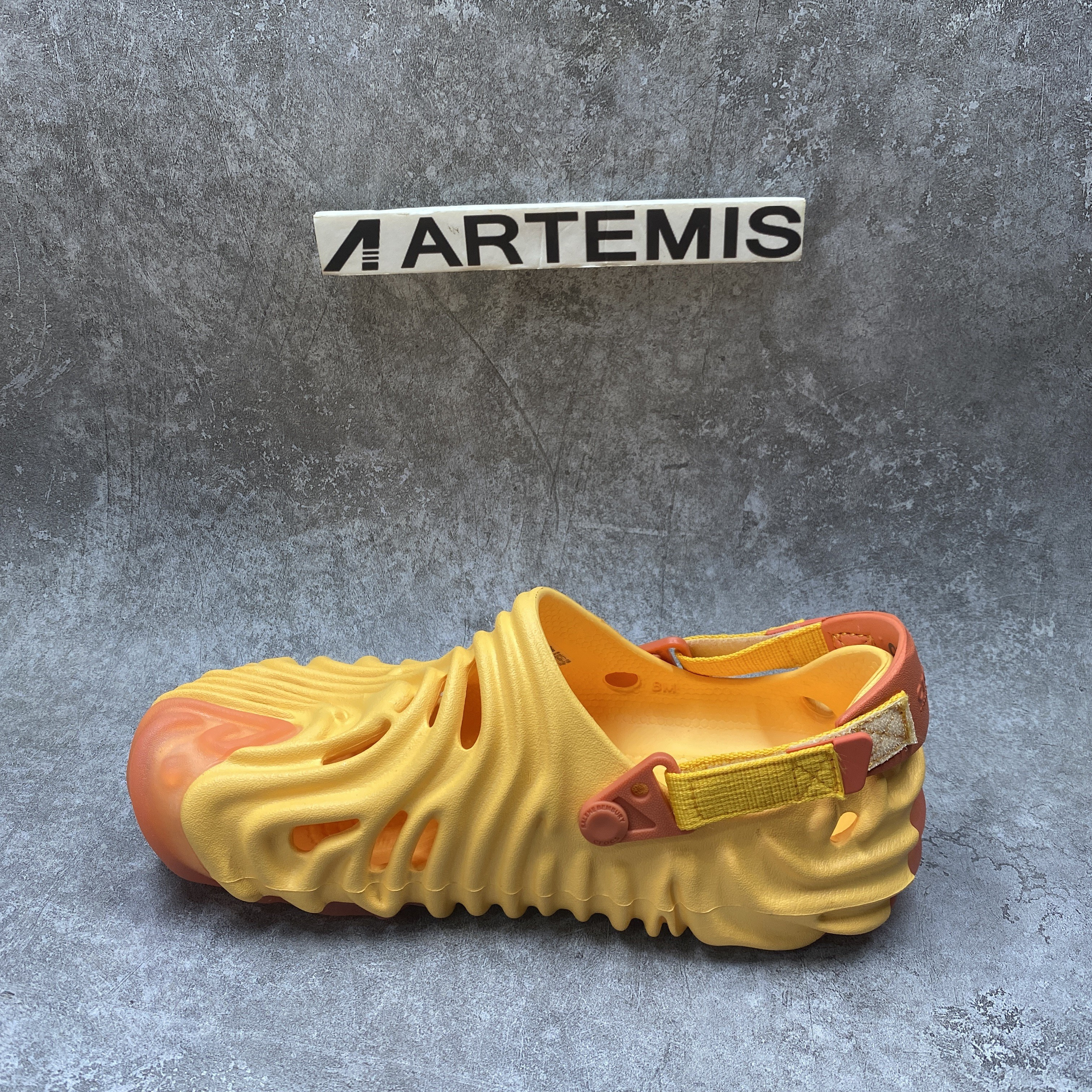 Cr*0*s Pollex Clog by Salehe Bembury Yellow