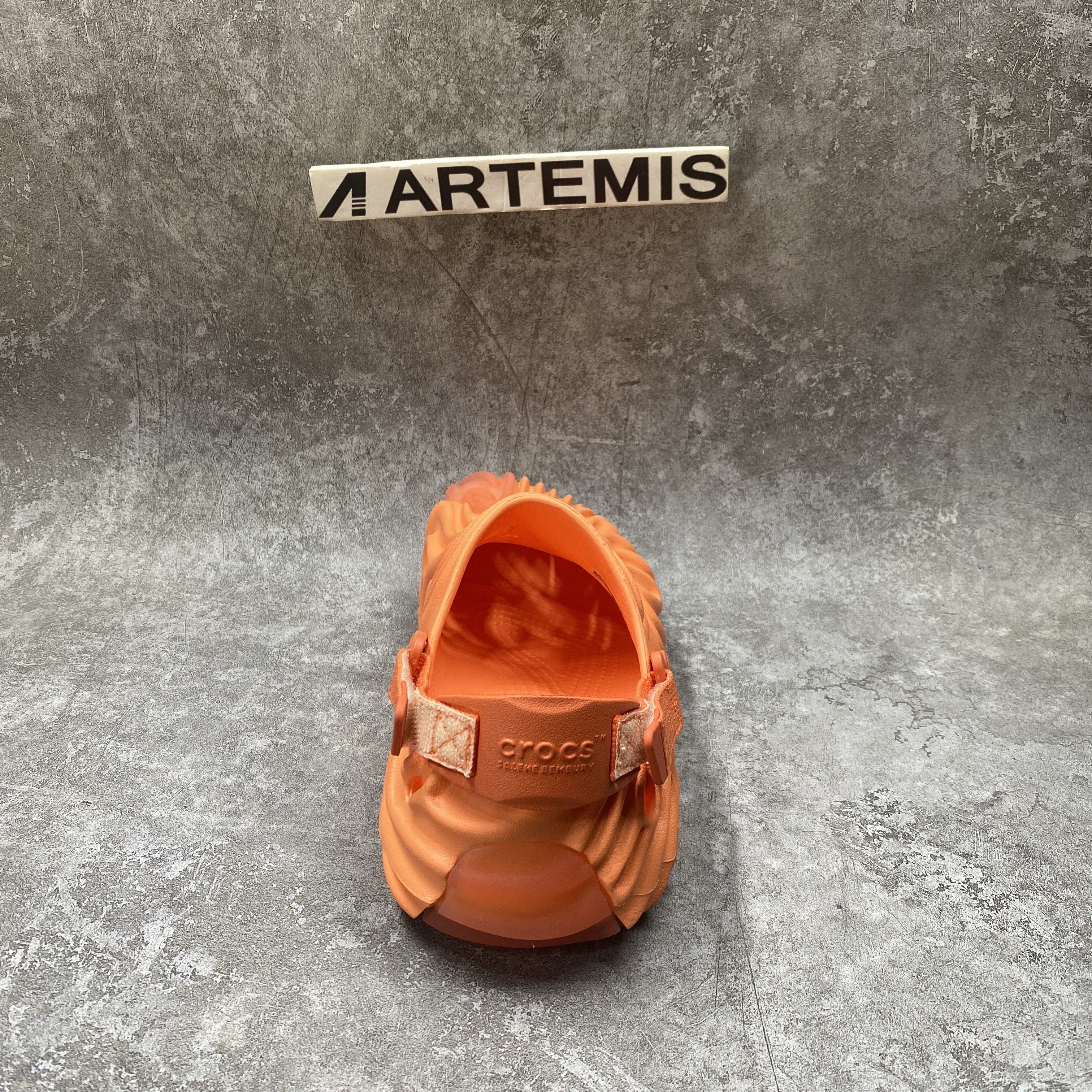 Cr*0*s Pollex Clog by Salehe Bembury Orange