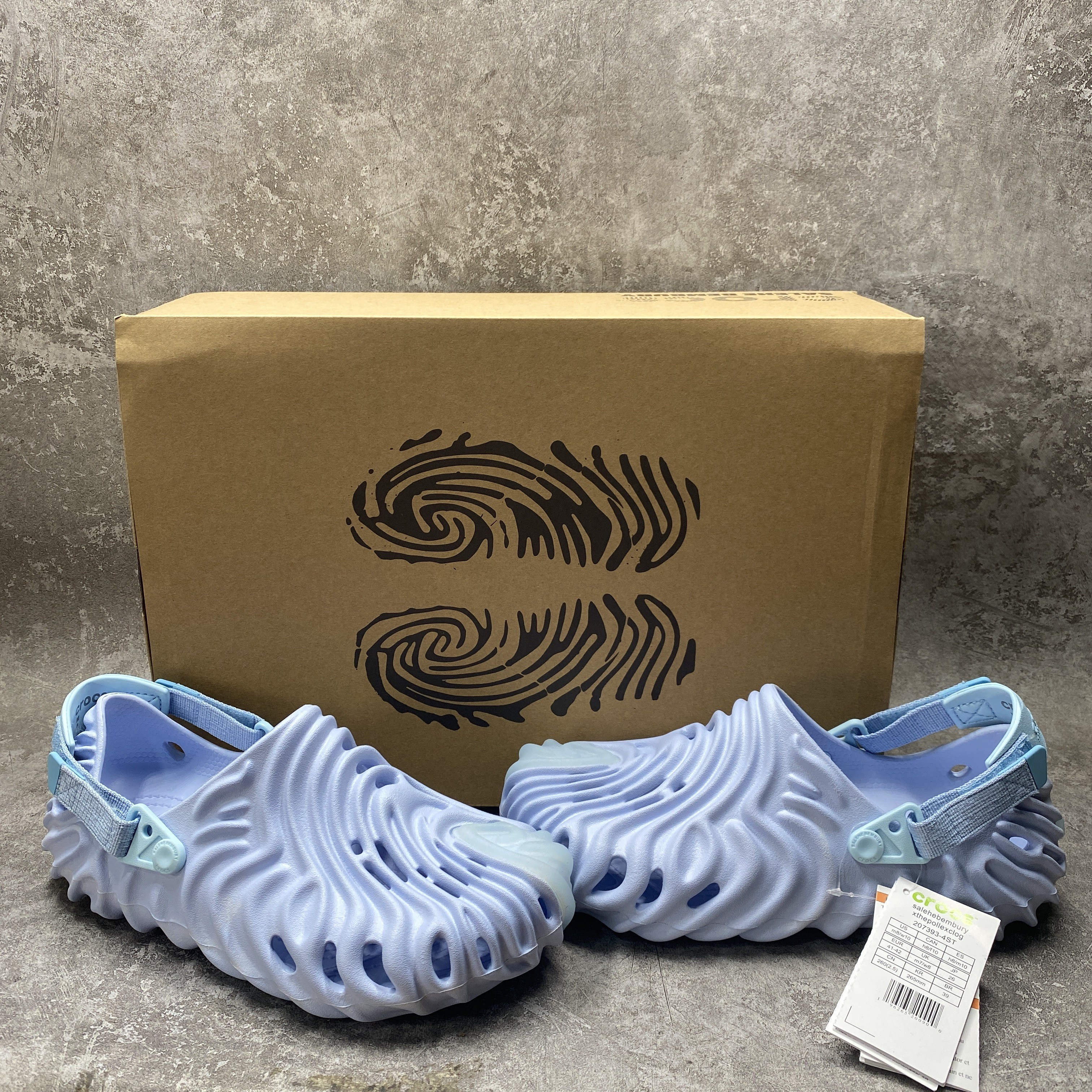 Cr*0*s Pollex Clog by Salehe Bembury Tannin Blue