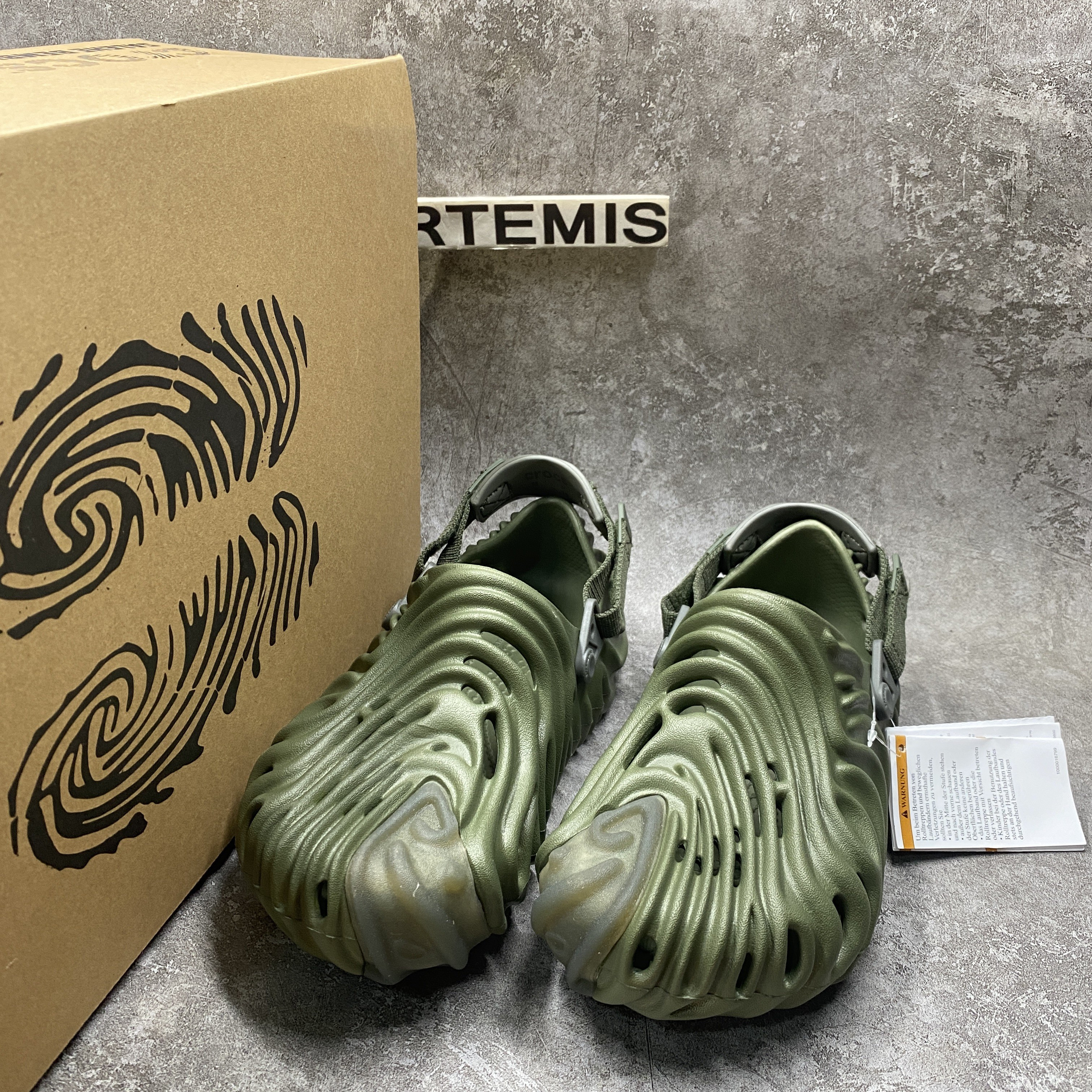 Cr*0*s Pollex Clog by Salehe Bembury Cucumber