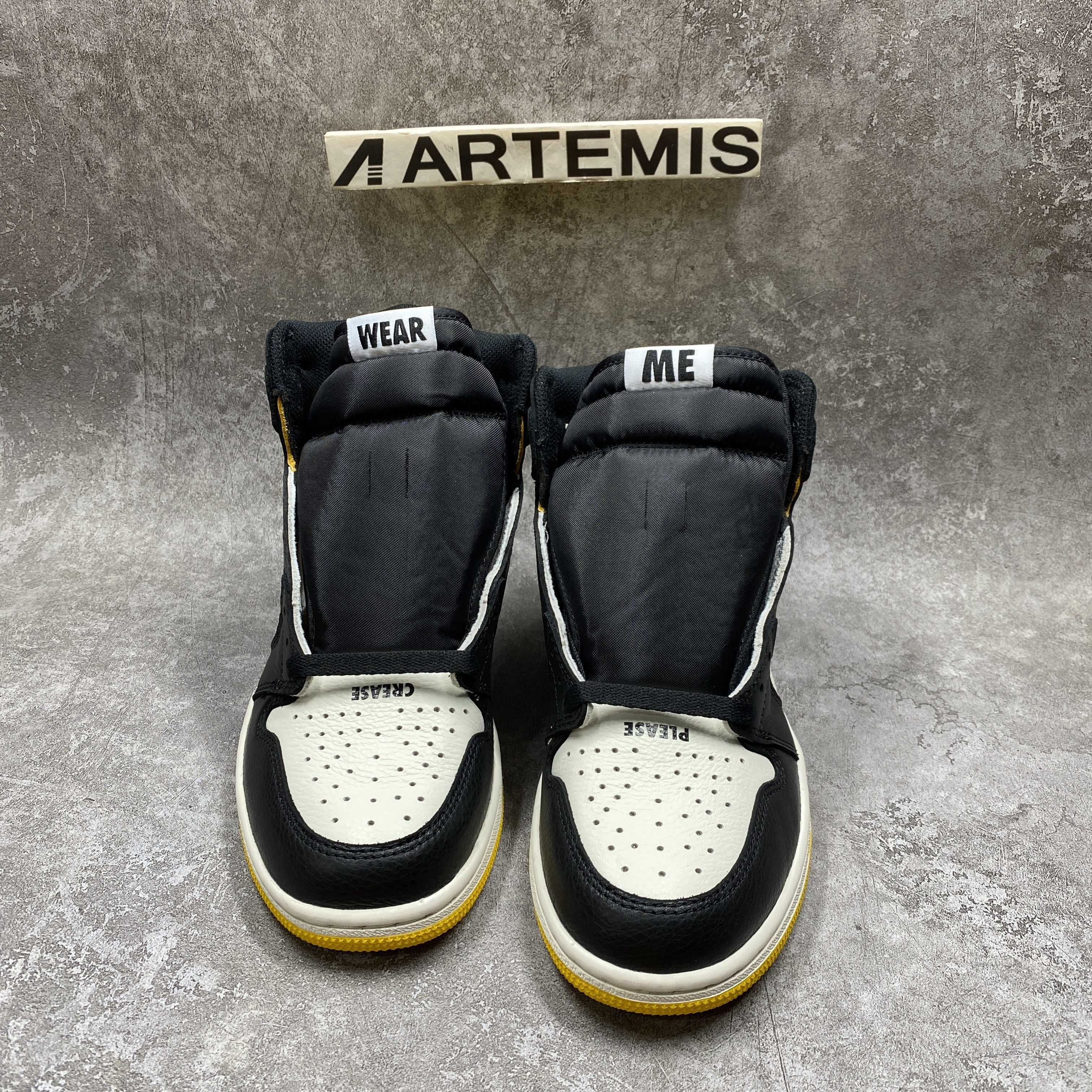 Air Jordan 1 Retro High "Not for Resale" Varsity Maize