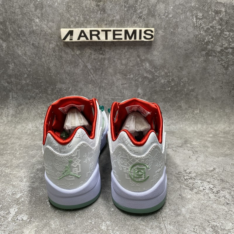 AIR Jordan 5 Retro Low CLOT White Silk 20th Anniversary