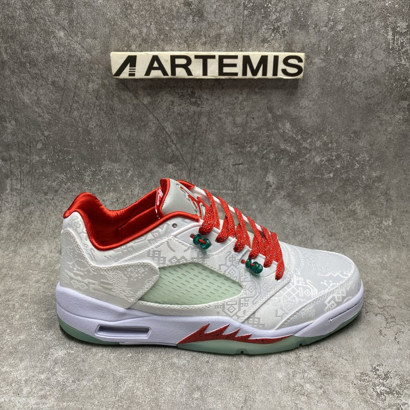 AIR Jordan 5 Retro Low CLOT White Silk 20th Anniversary