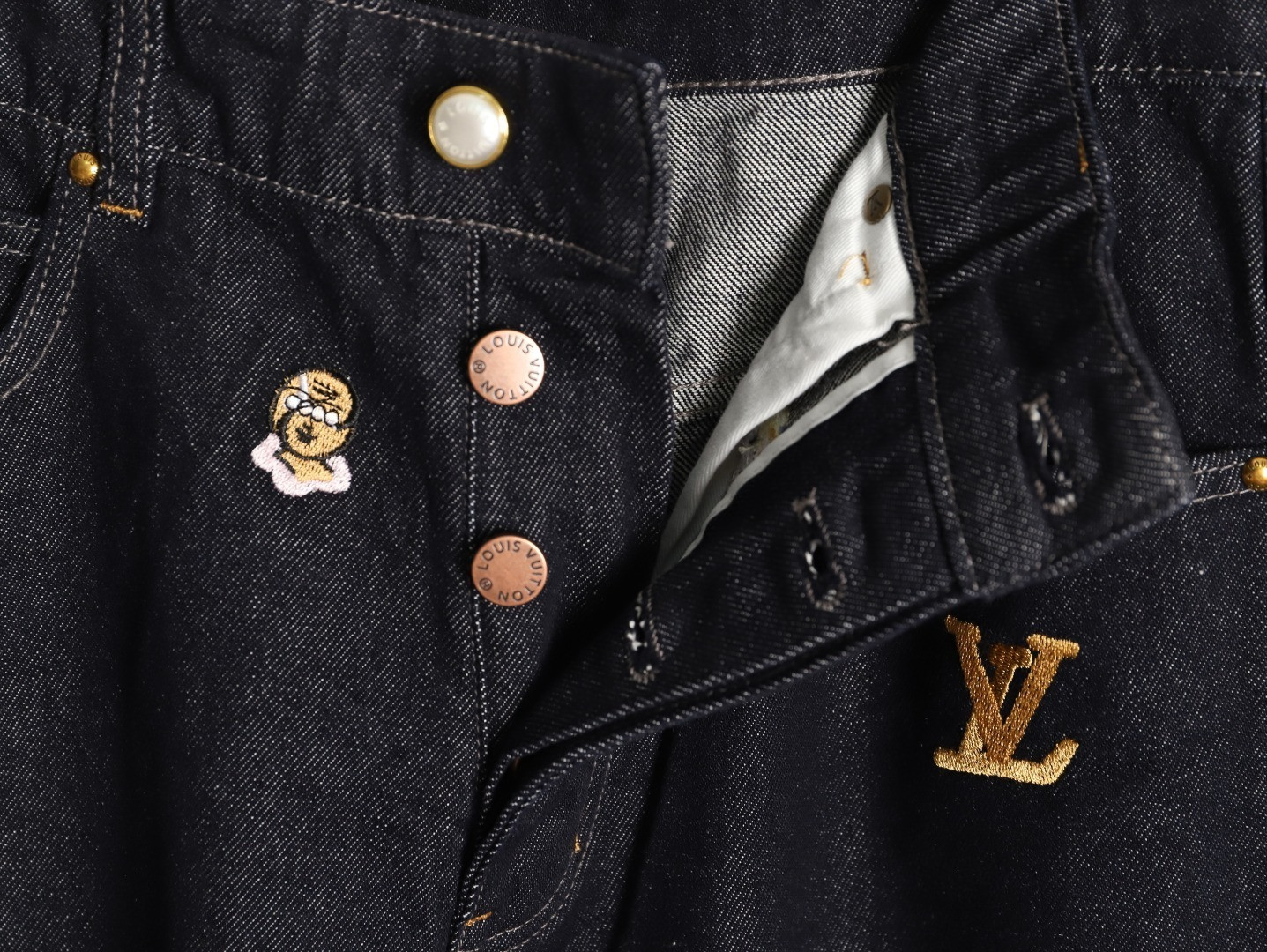 L0*is V*t0n LV Jeans Suit