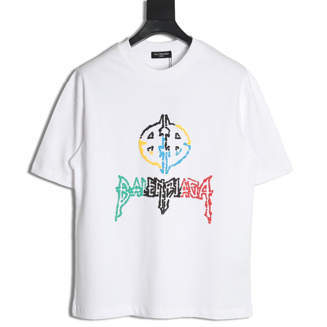 Ba*len*cia*ga Short-sleeved T-shirt