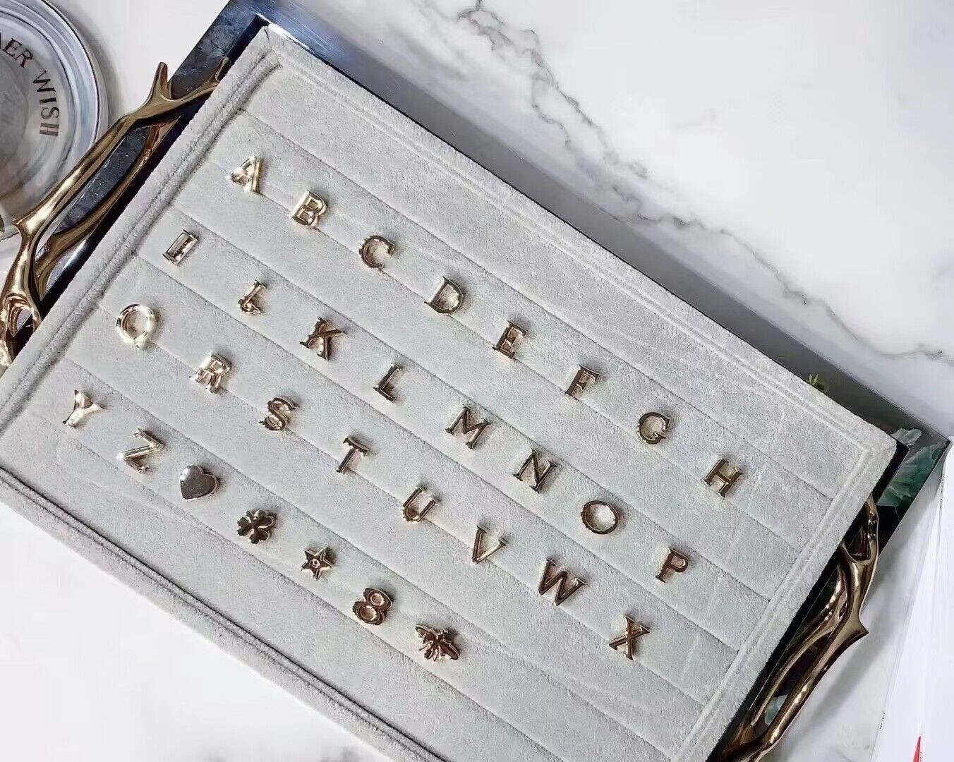 Medium Lady D-Sire My ABCD*0r Bag Black Bull Leather 12 x 8 x 5 inches