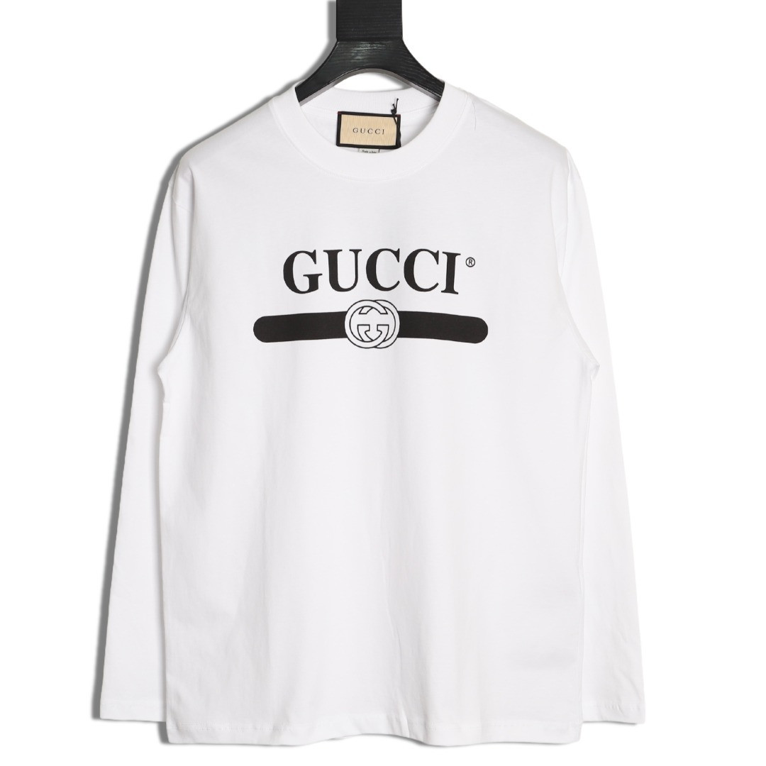 G*u*i Long-sleeved T-shirt