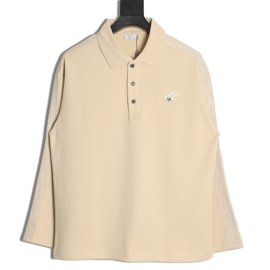 D*0r Long-sleeved Polo Shirt