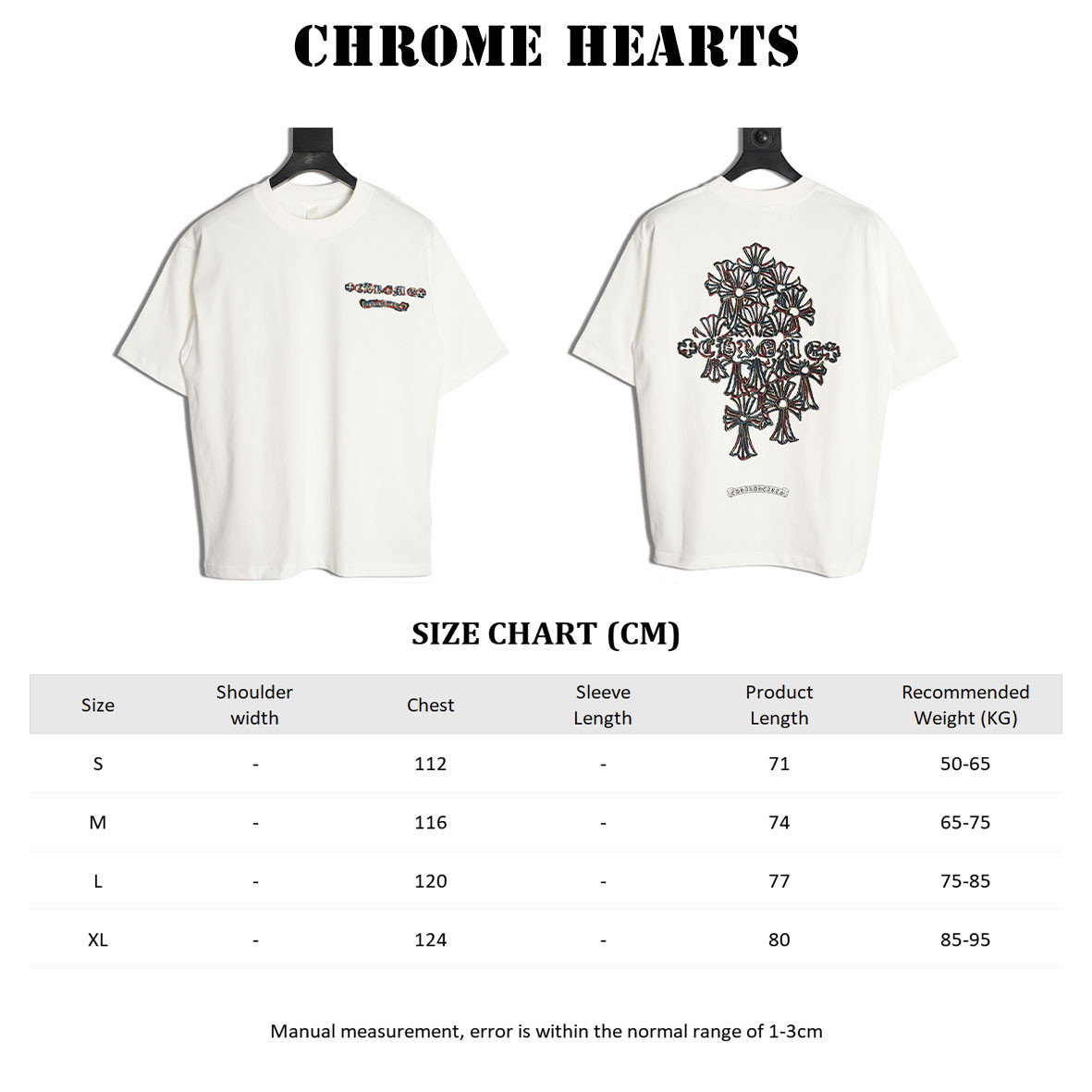 Ch**me He**ts 25SS Short-sleeved T-shirt