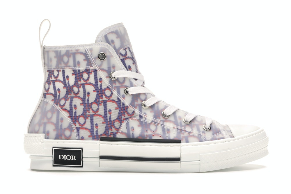 D*0r B23 High Top Red Blue Oblique