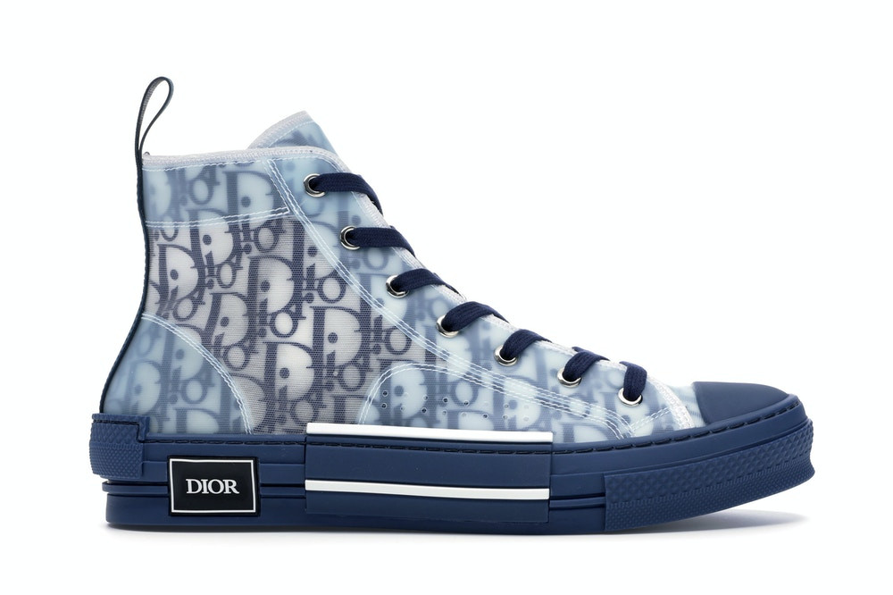 D*0r B23 High Top Blue Oblique
