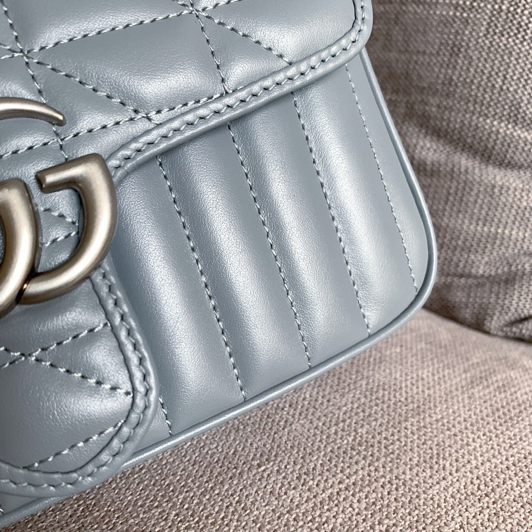 G*u*i GG Marmont mini shoulder bag 22cm