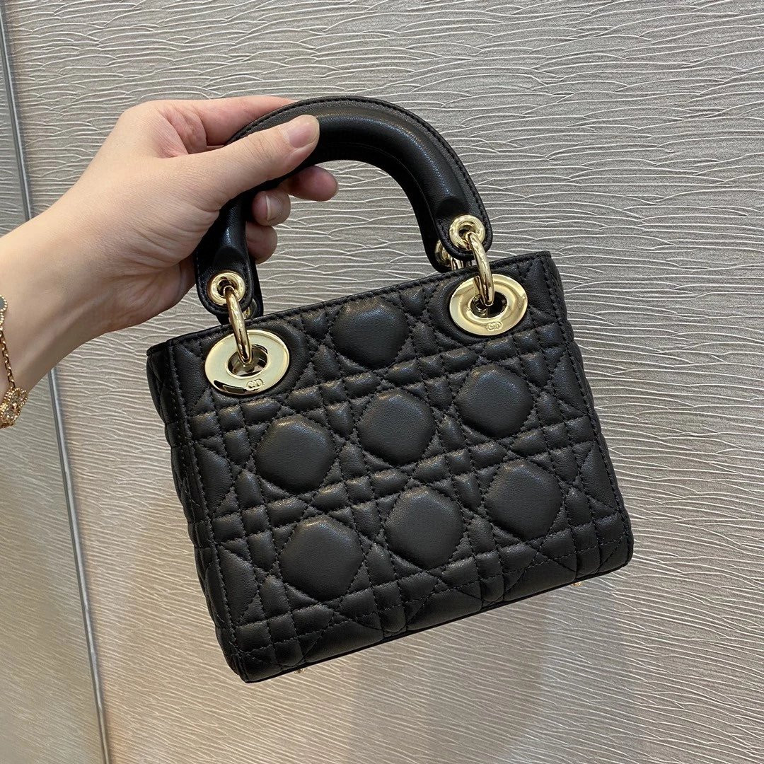 MINI LADY D*0r D*0rAMOUR BAG 6.5 x 6 x 3 inches