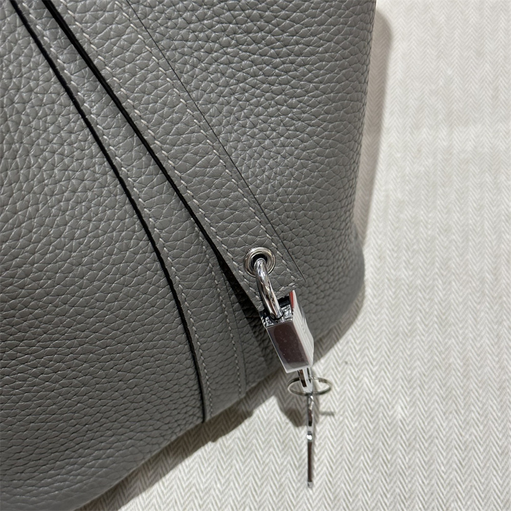 Hermès Picotin 18cm Cumulonimbus ash without original box