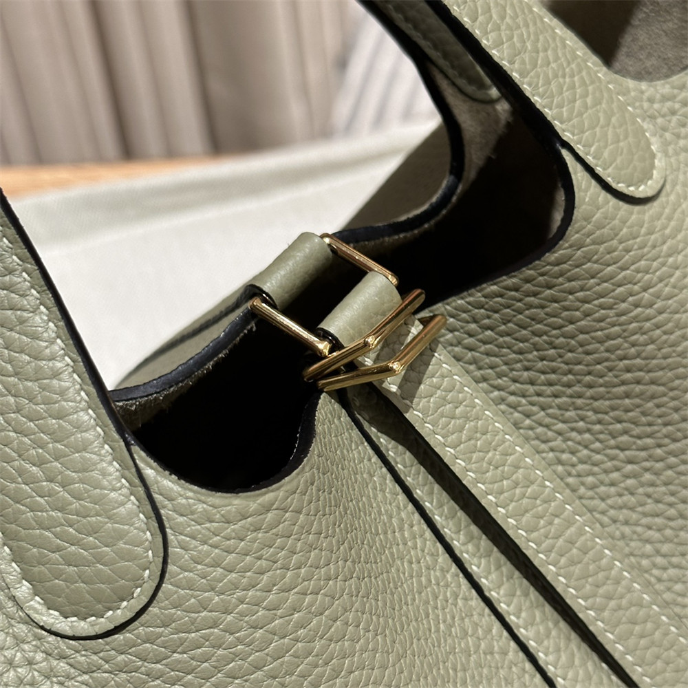 Hermès Picotin 18cm sage greensage green without original box