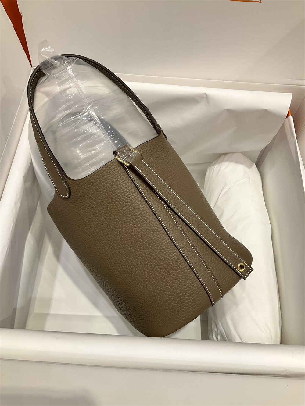 Hermès Picotin 18cm elephant gray without original box