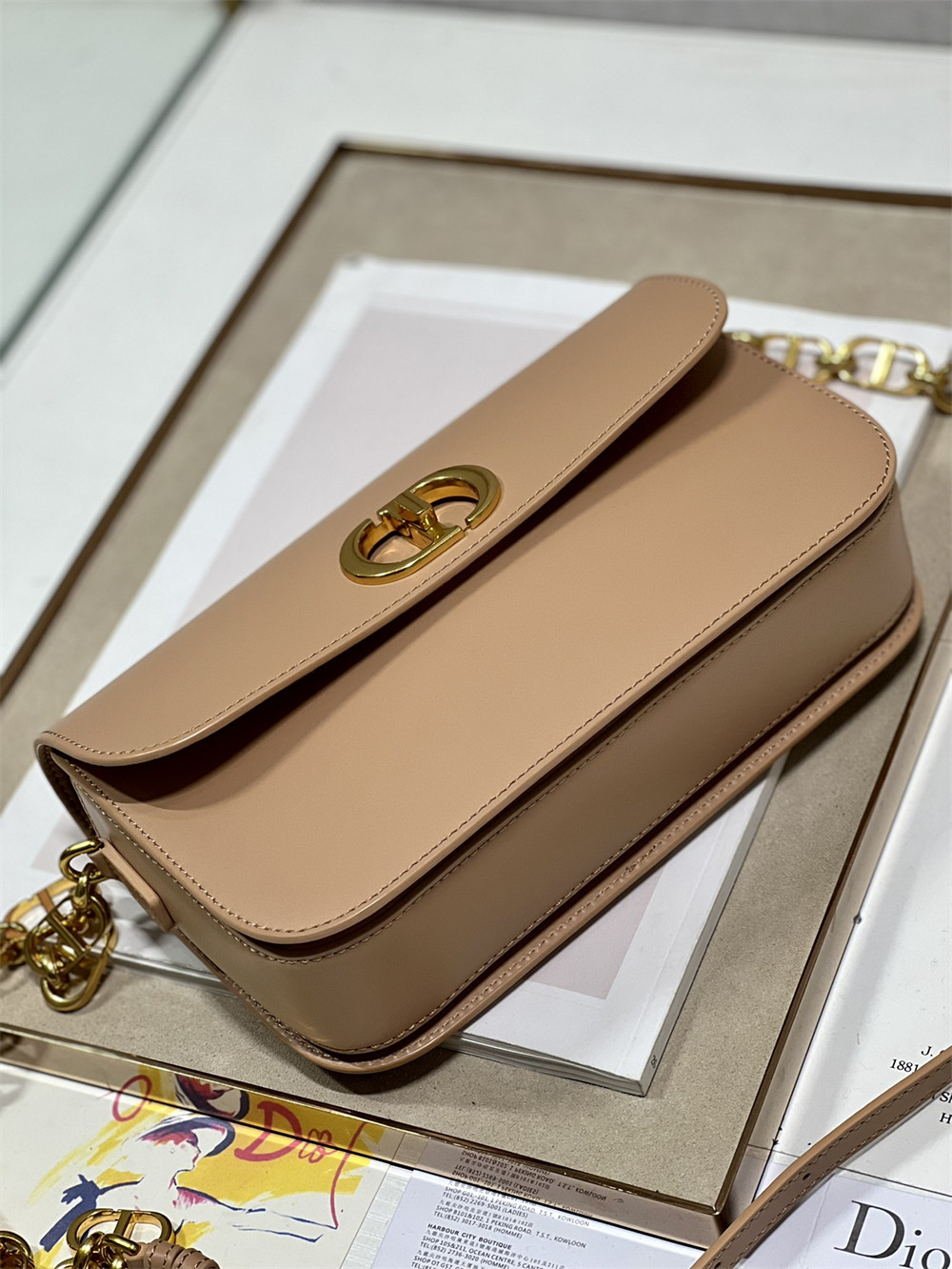 D*0r 30 Montaigne Avenue Pink 22.5 x 12.5 x 6.5 cm