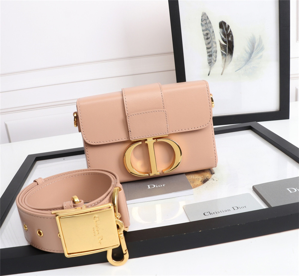 D*0r 30 MONTAIGNE CHAIN BAG LIGHT PINK