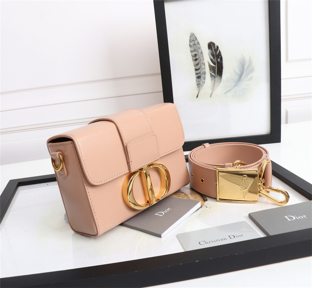 D*0r 30 MONTAIGNE CHAIN BAG LIGHT PINK