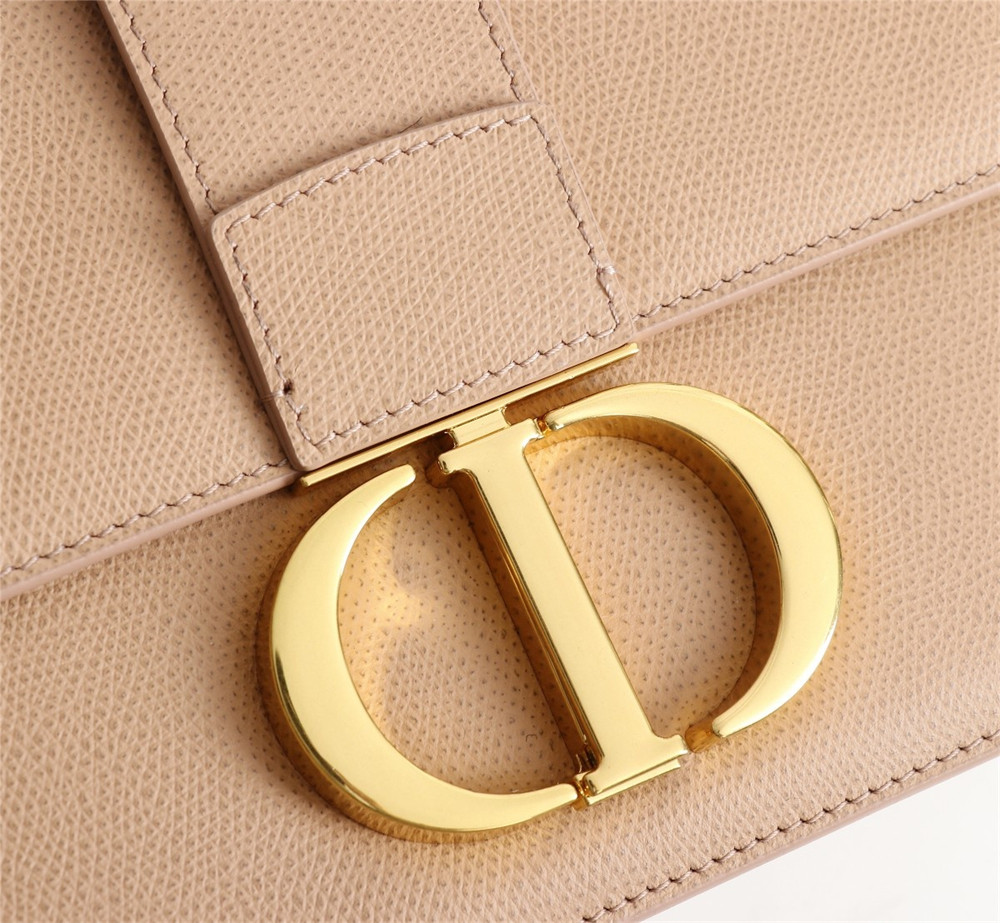 D*0r 30 MONTAIGNE CHAIN BAG Grained Pink